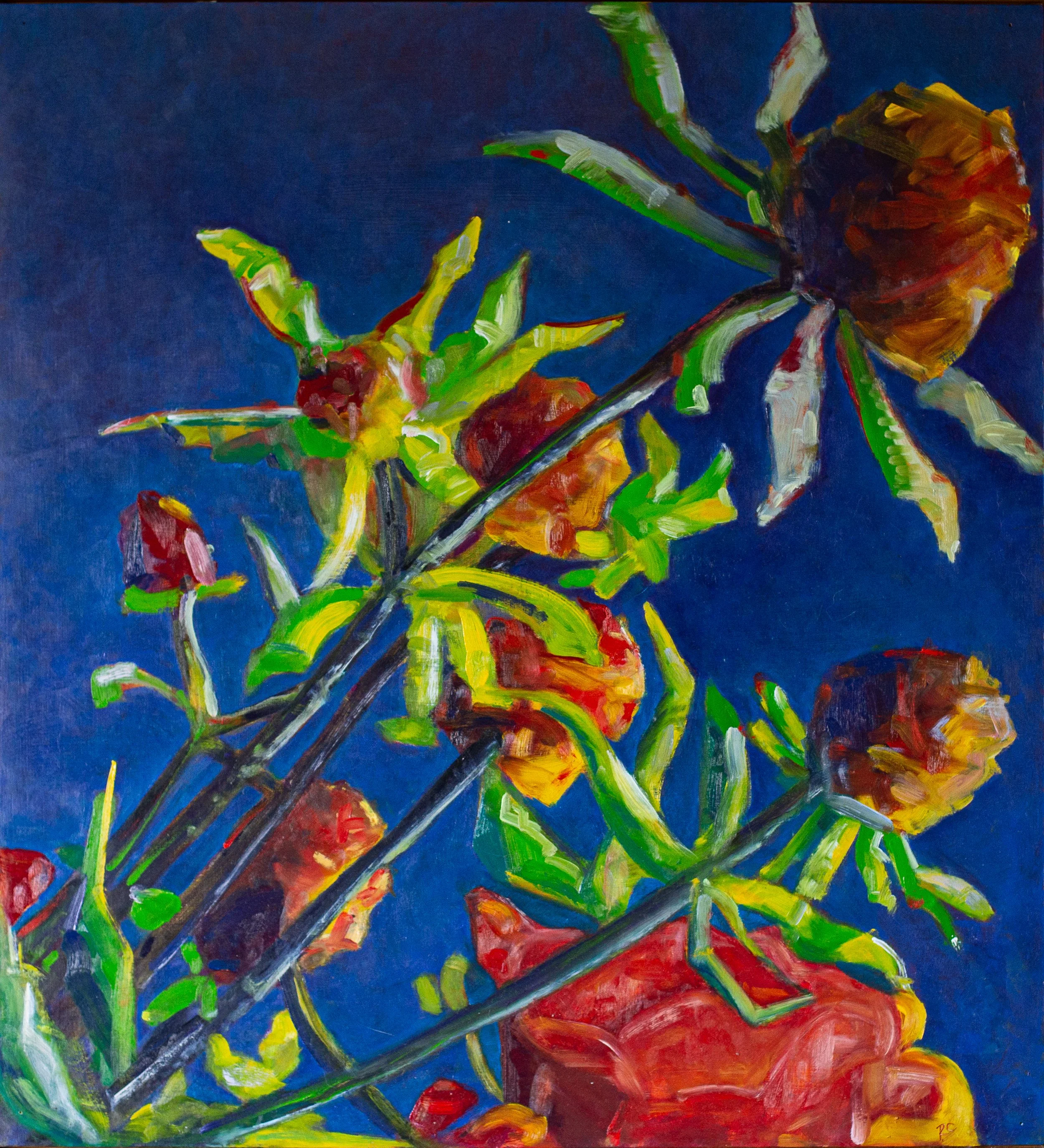 Still life in flowers, 1