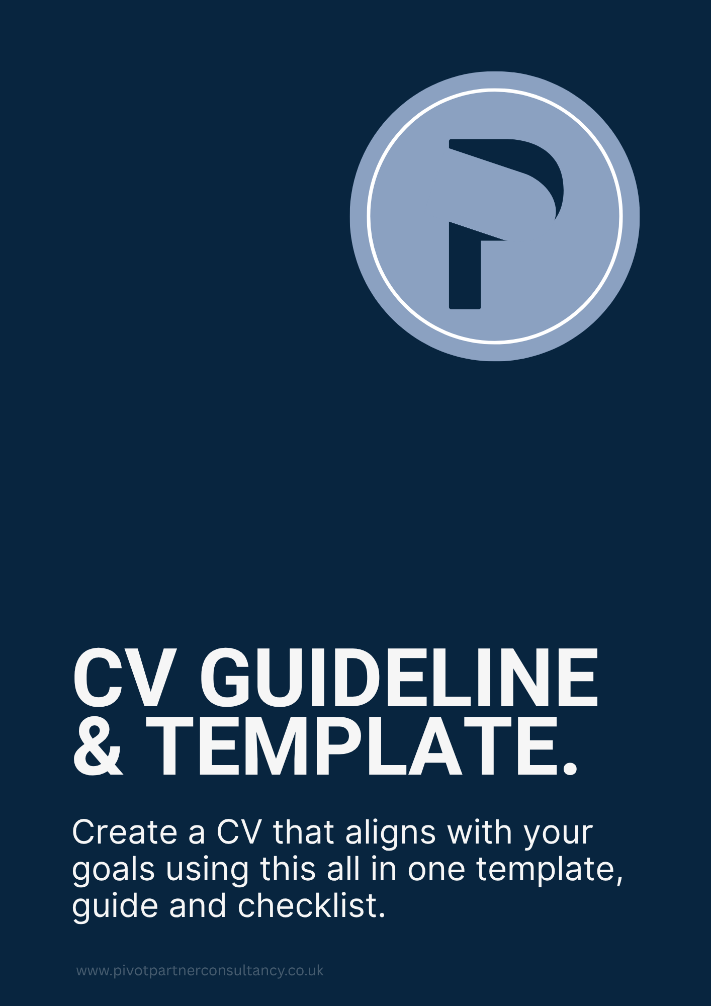Free CV Guideline and Template