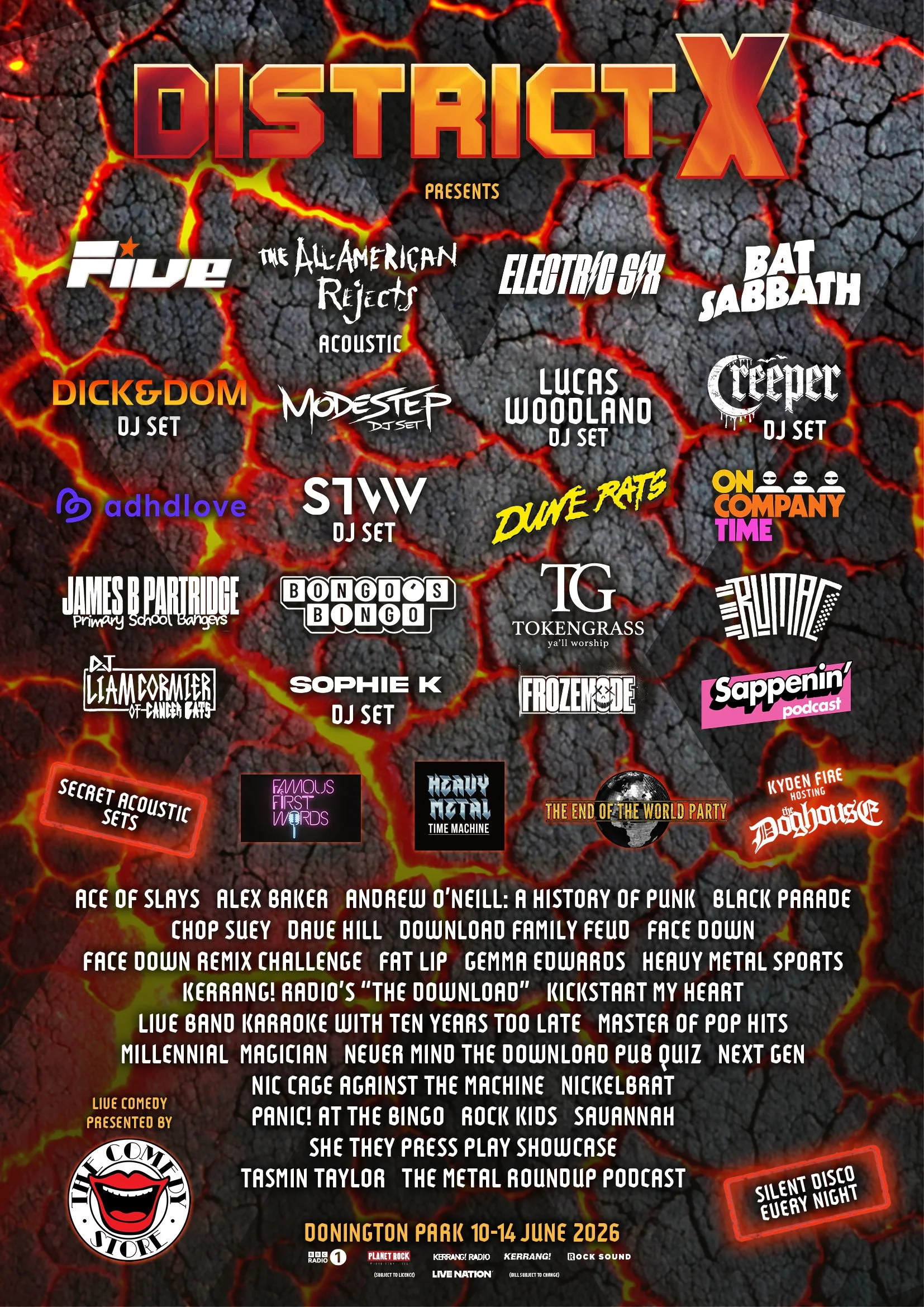 Download: District X lineup revealed!