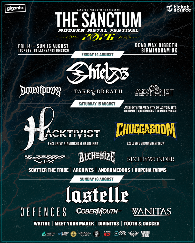 The Sanctum Festival completes 2026 line-up with Shields, Hacktivist and Lastelle