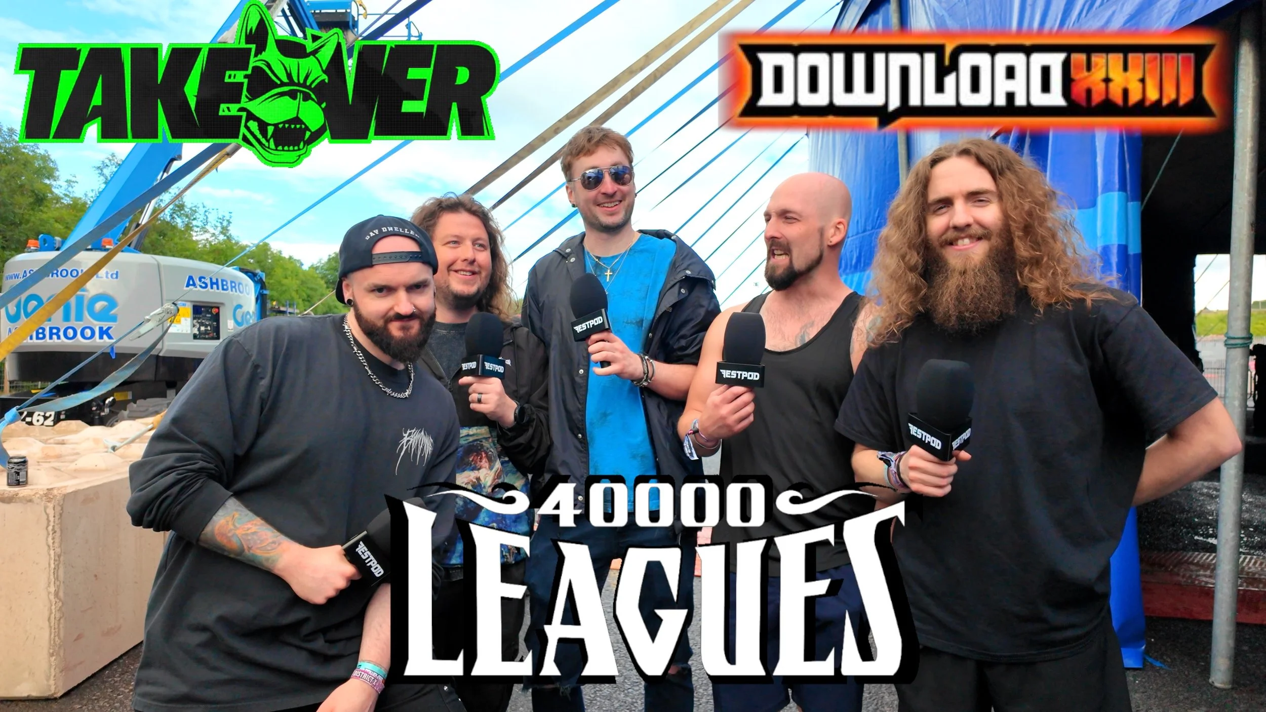 40,000 Leagues make their Download dream a reality on the Takeover stage