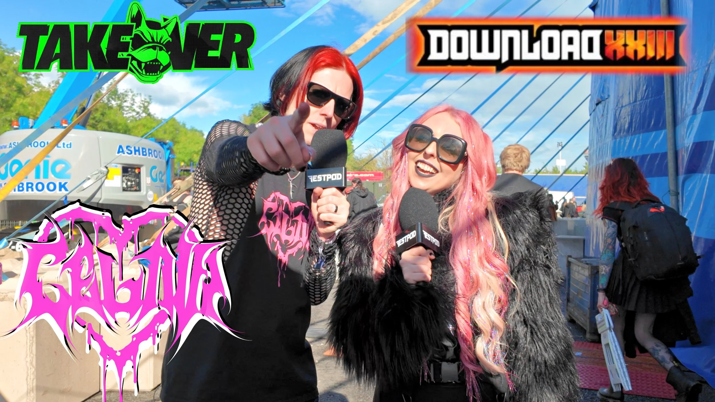 CELAVI bring Welsh pride to Download Festival on the Takeover stage