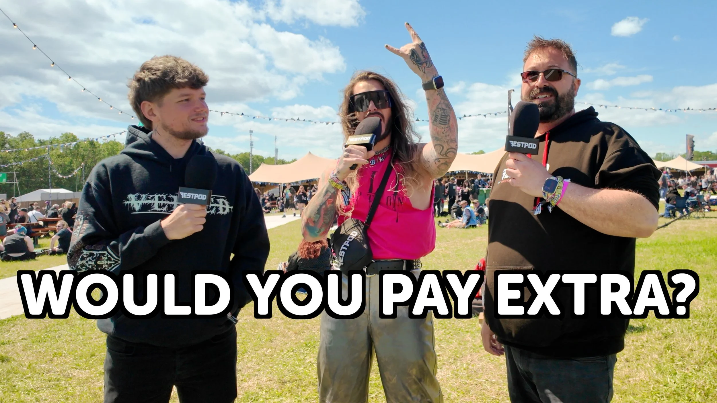 Would you pay extra for Download’s guest area?