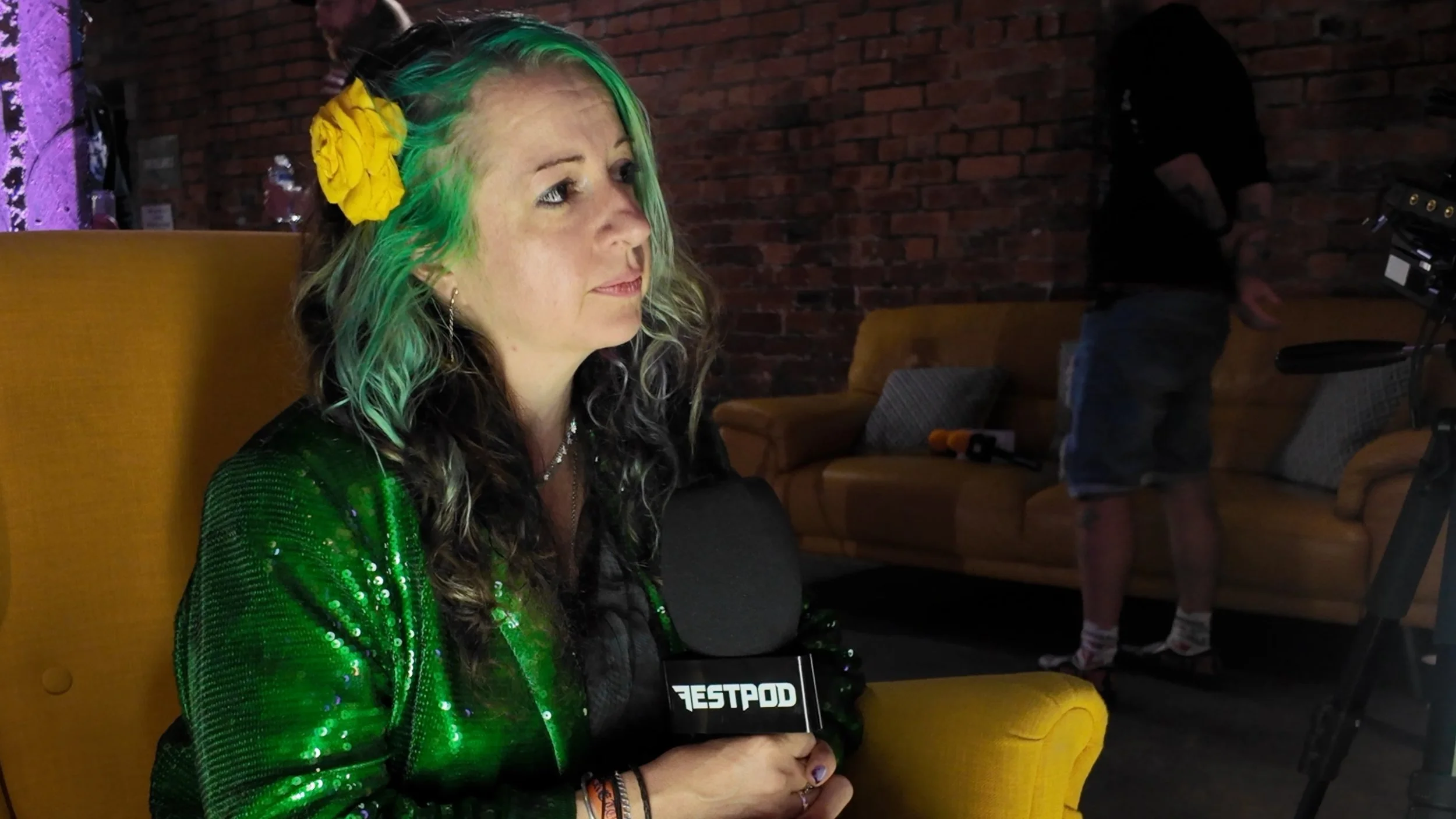 Catherine Jackson-Smith speaking to Festpod at RADAR Festival 2026.
