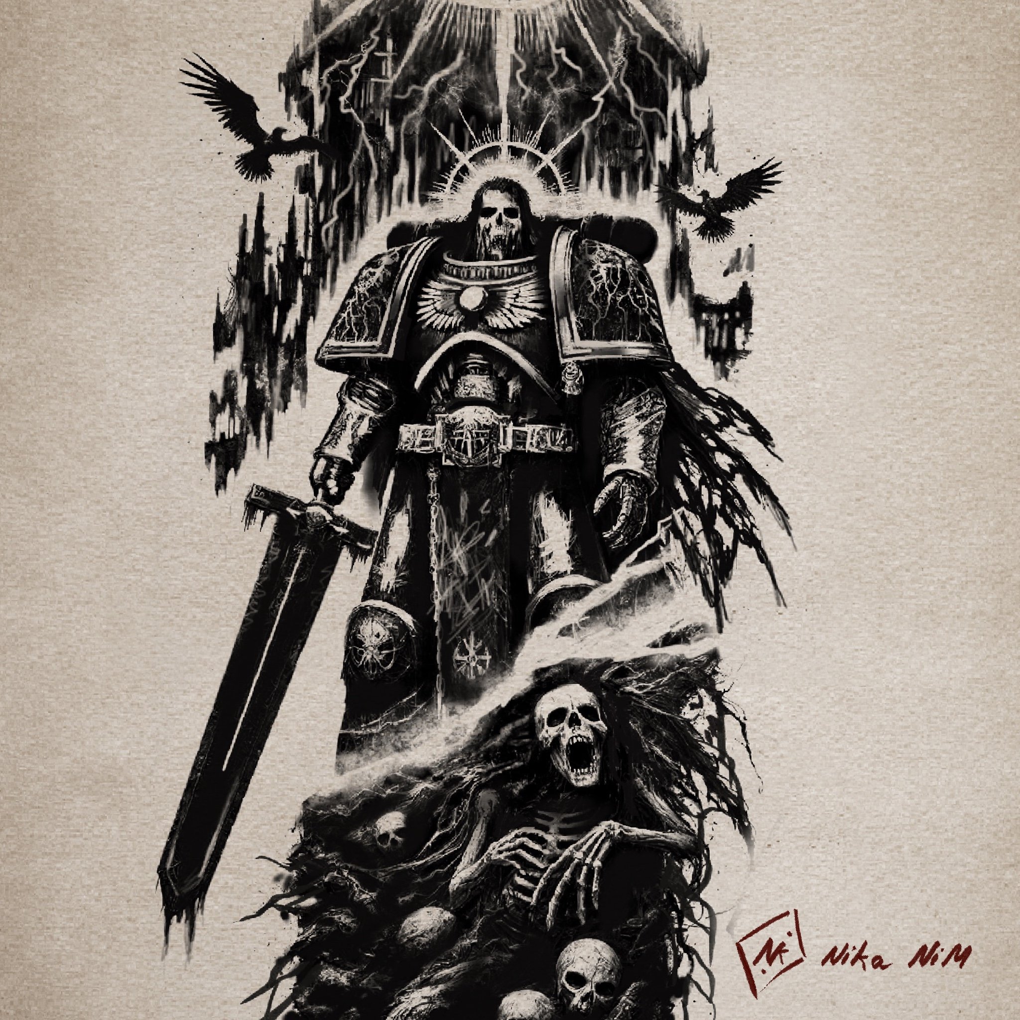 warhammer  tattoo 
