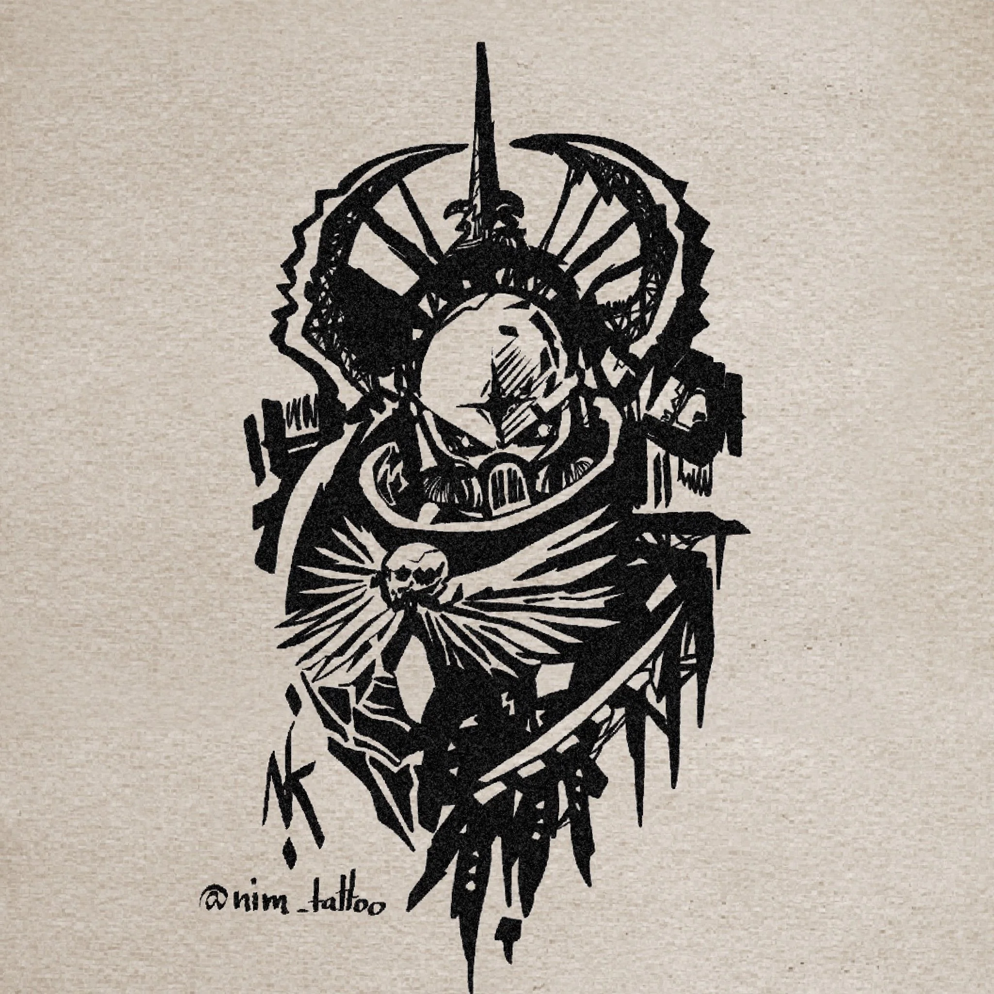 warhammer  tattoo