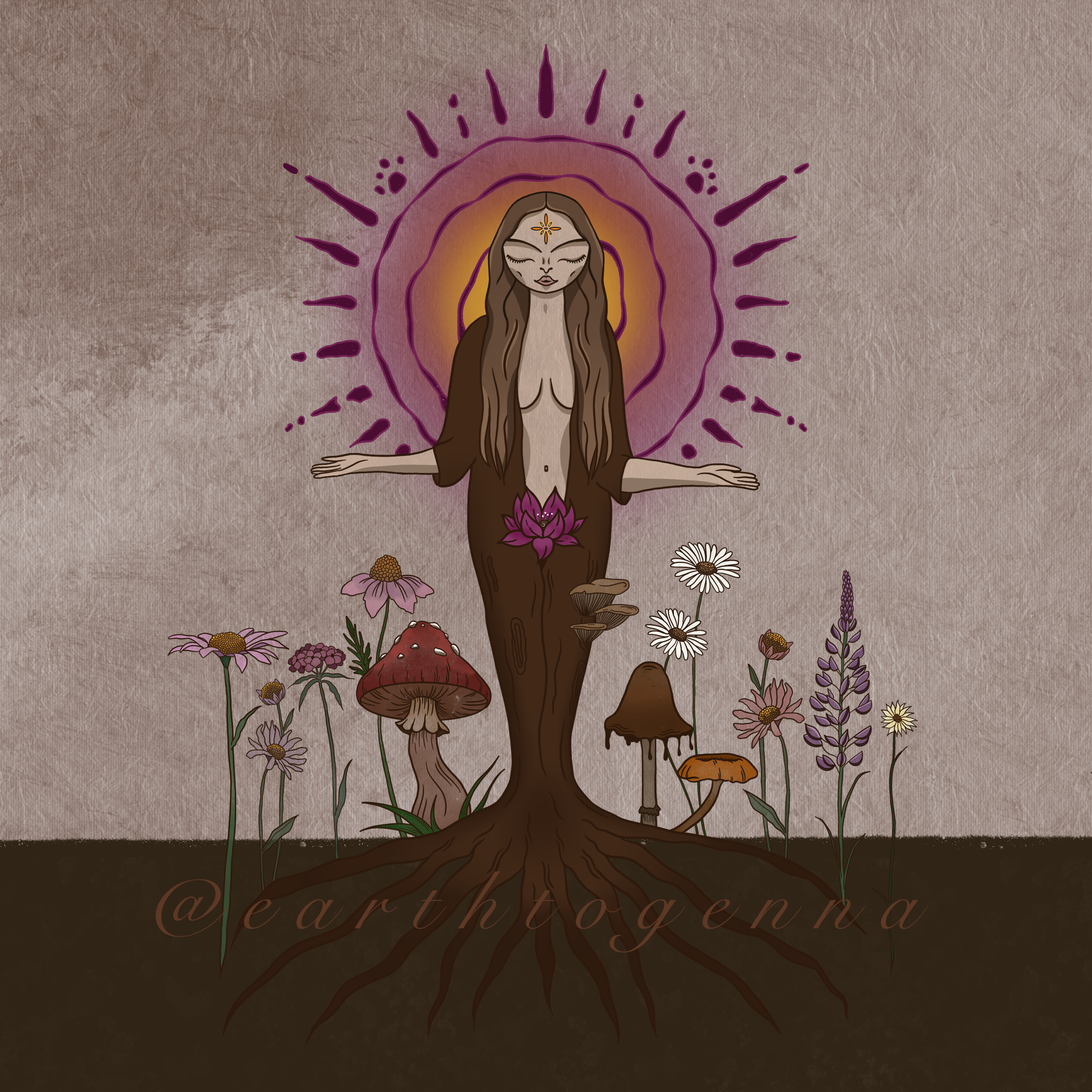 wisdom of womban art print