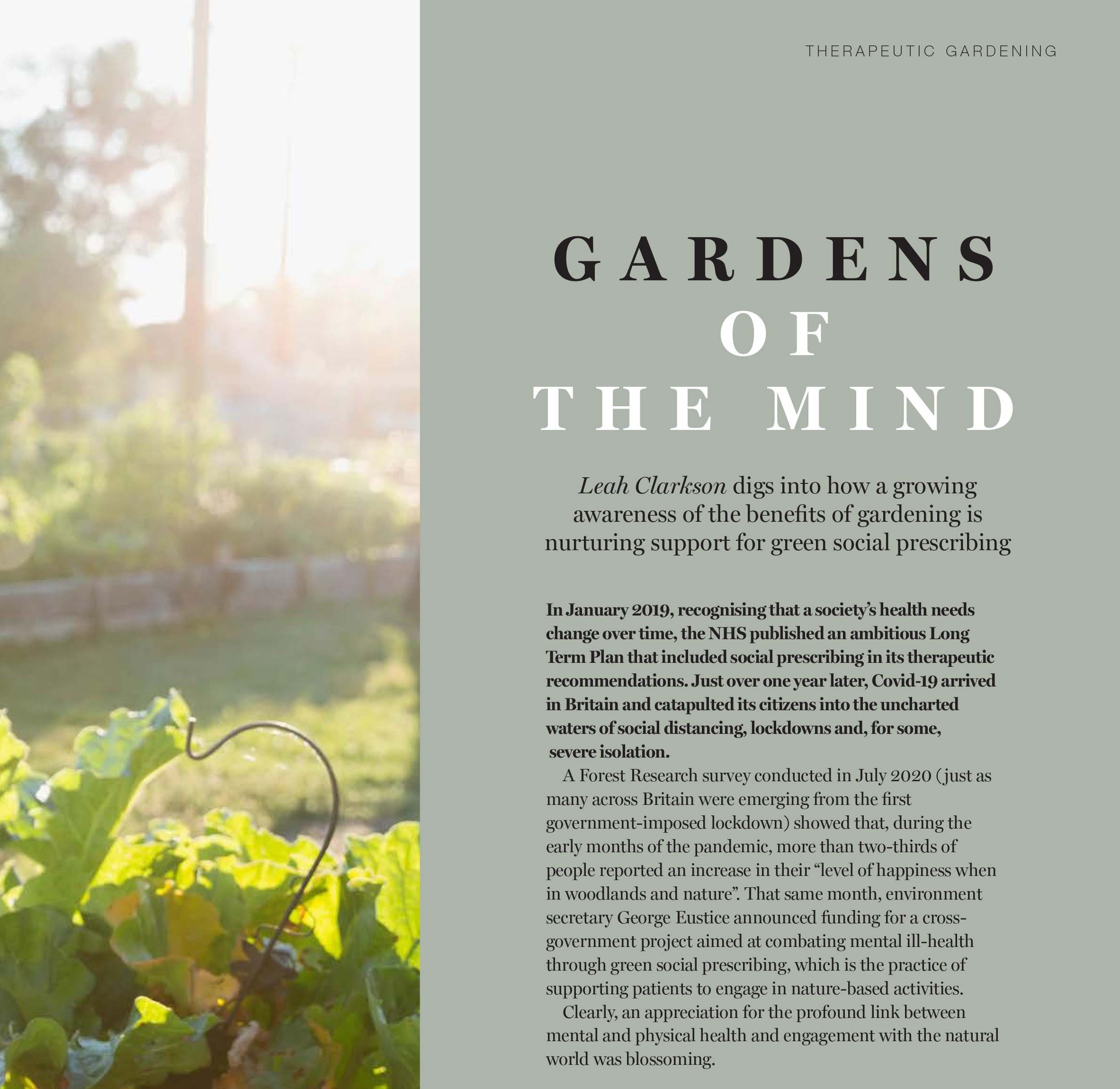 Gardens of the mind