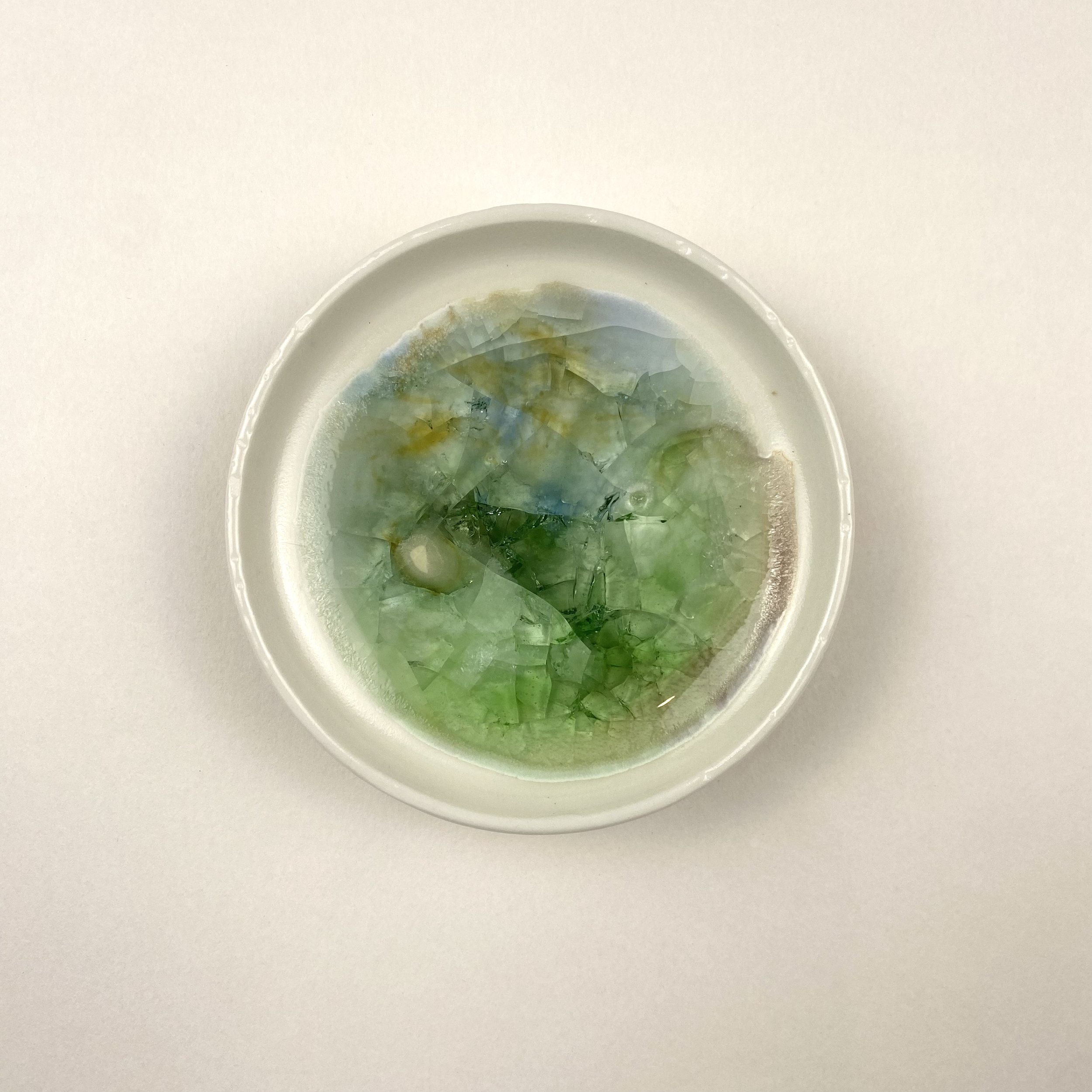 Seaglass Dish