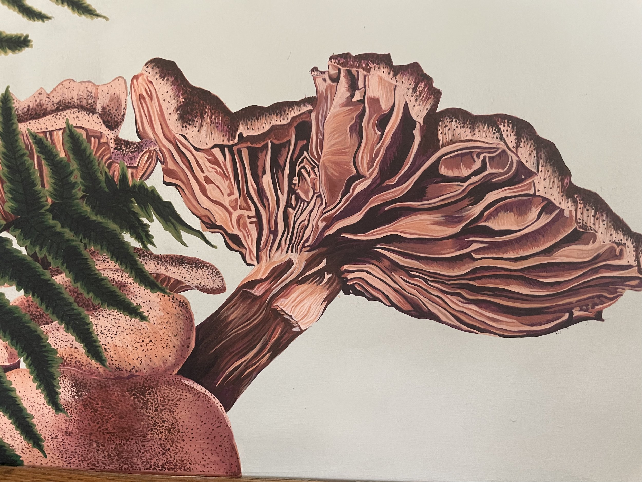 Mushroom Mural