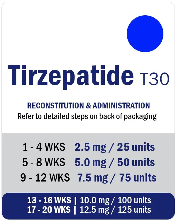 Tirzepatide 30mg -T30