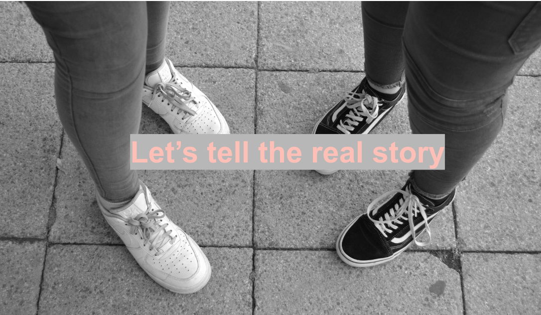 Stop. Tell the real story.