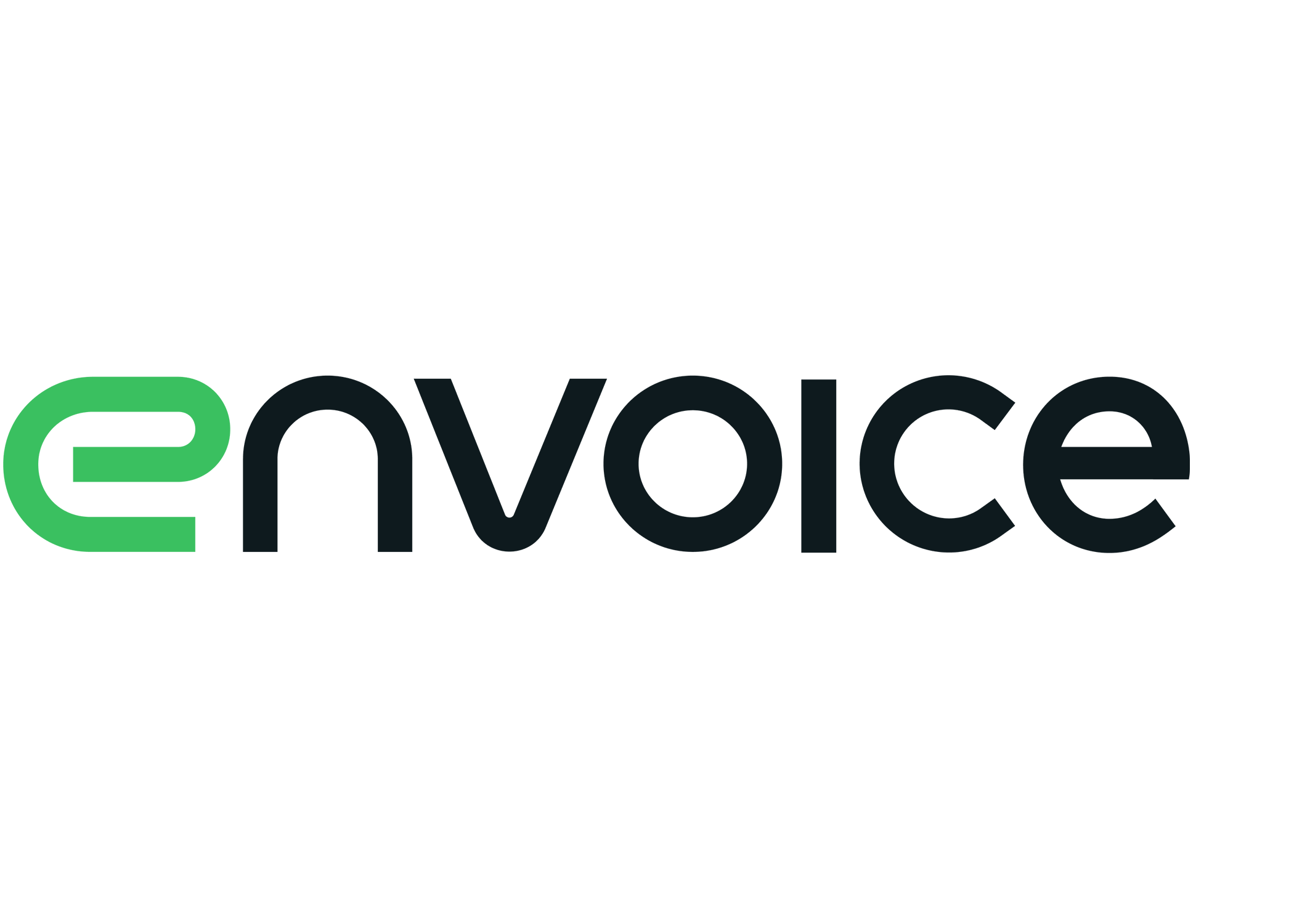 Evolve logo with a green stylized 'e' and black text reading 'volve'