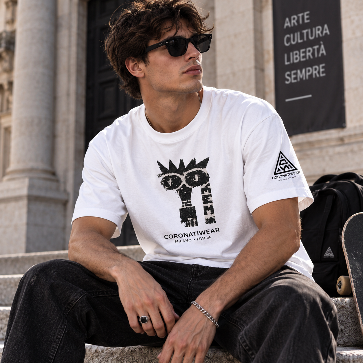 T-shirt Premium Unisex "Street Graffiti" – Coronatiwear Milano • Italia