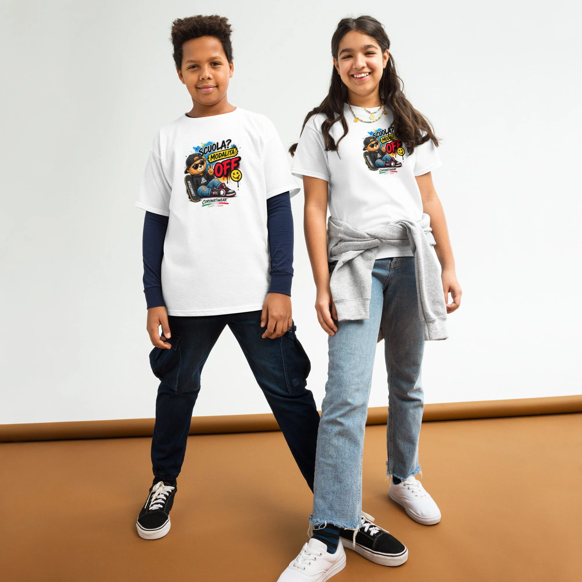 CORONATIWEAR Junior – Scuola? Modalità OFF