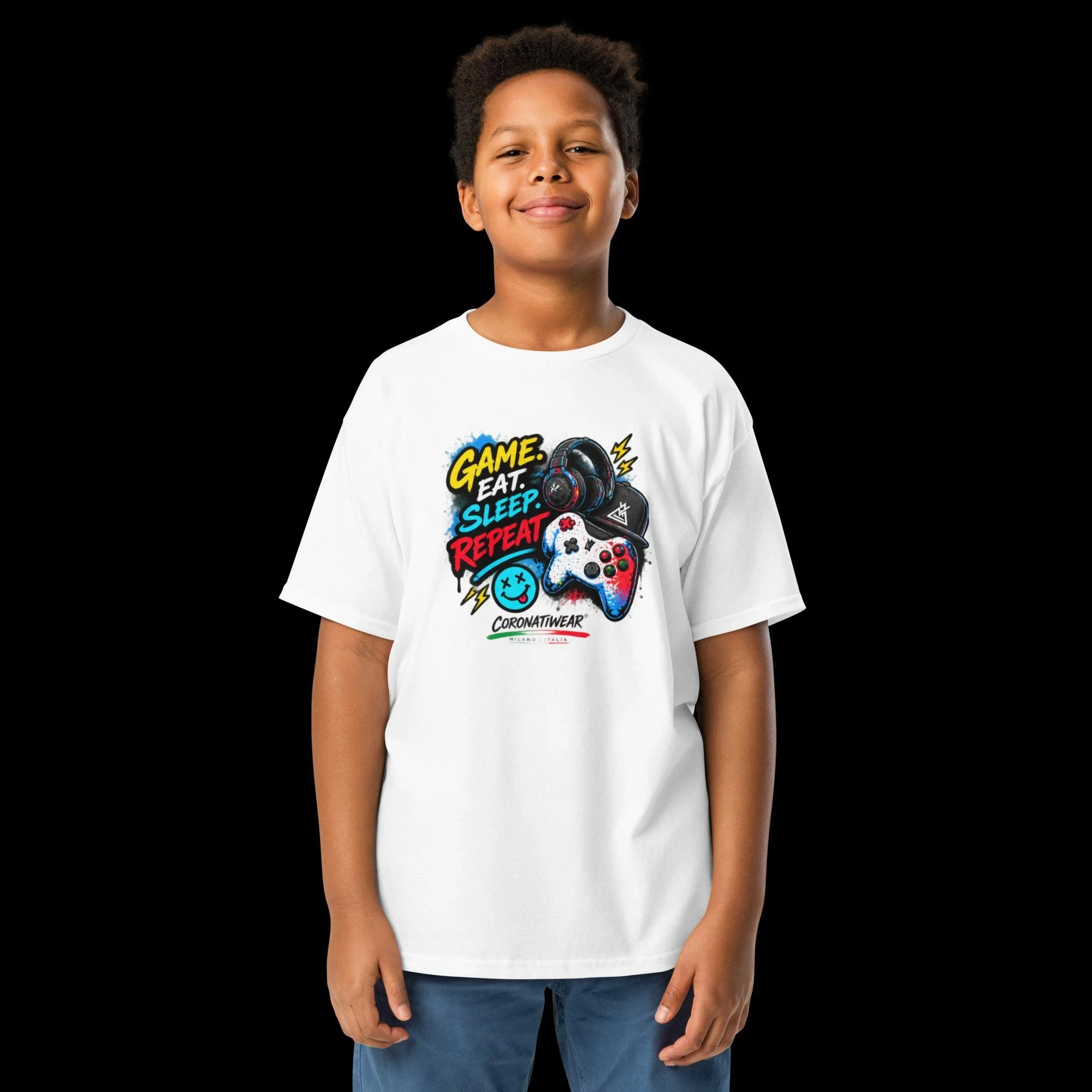 CORONATIWEAR Junior – Game Eat Sleep Repeat