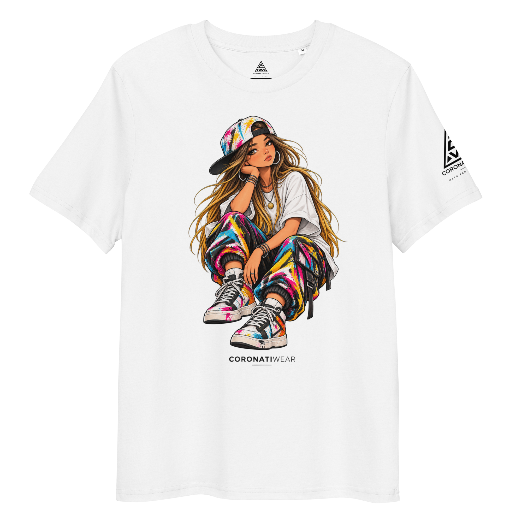 T-shirt CORONATIWEAR® Urban Girl – Milano Italia