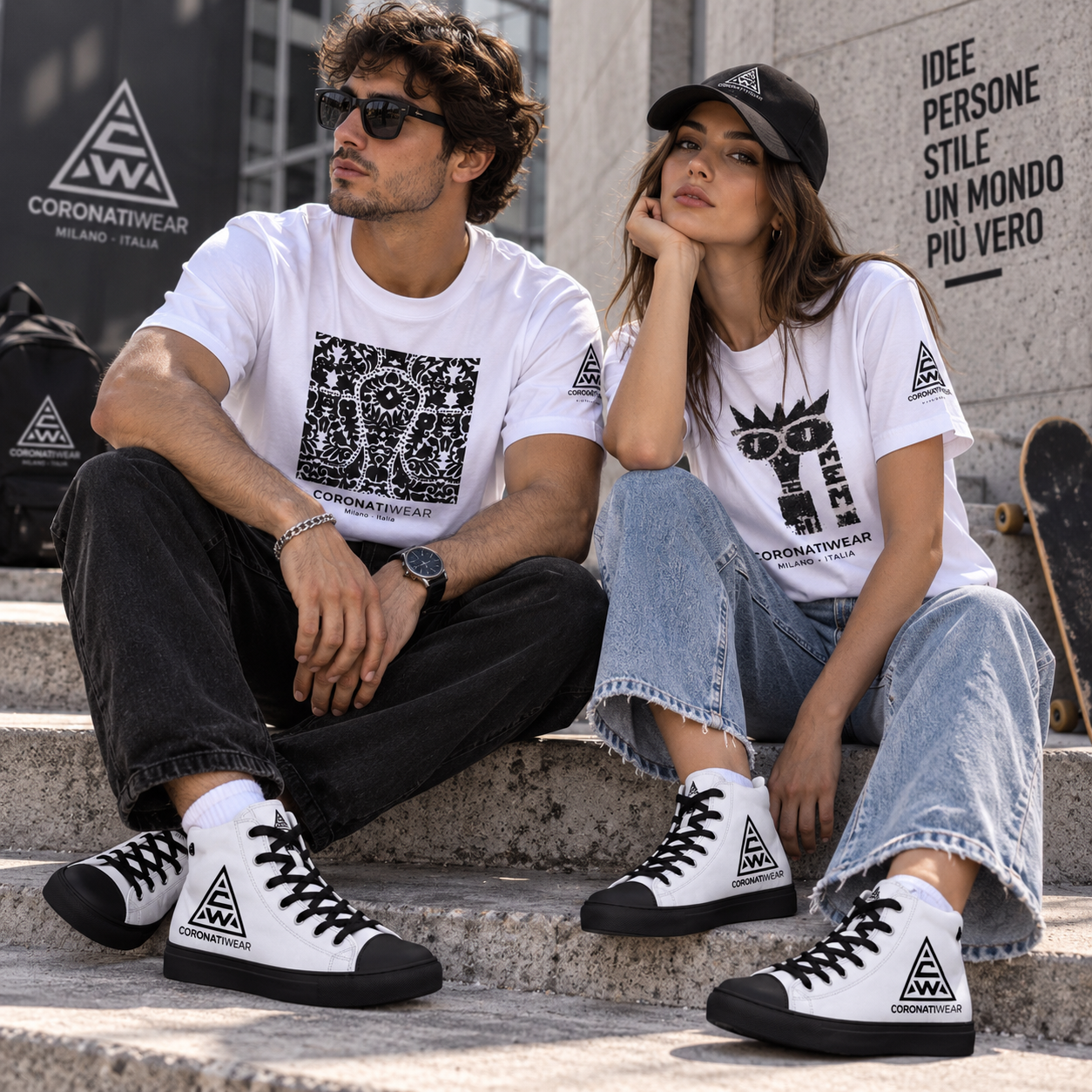 Sneakers Alte CoronatiWear AW – Non è moda. È mentalità.