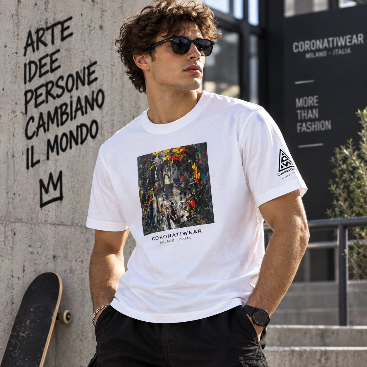 Coronatiwear Box Tee – Artist Edition | Shadow Forest