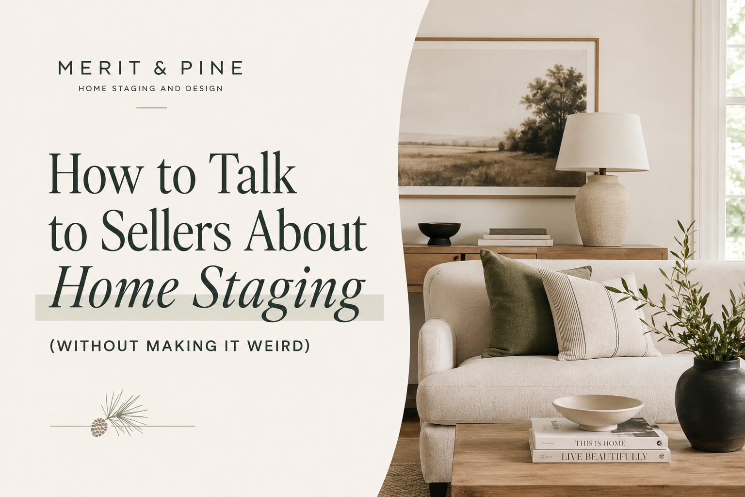 How to Talk to Sellers About Home Staging (Without Making It Weird)