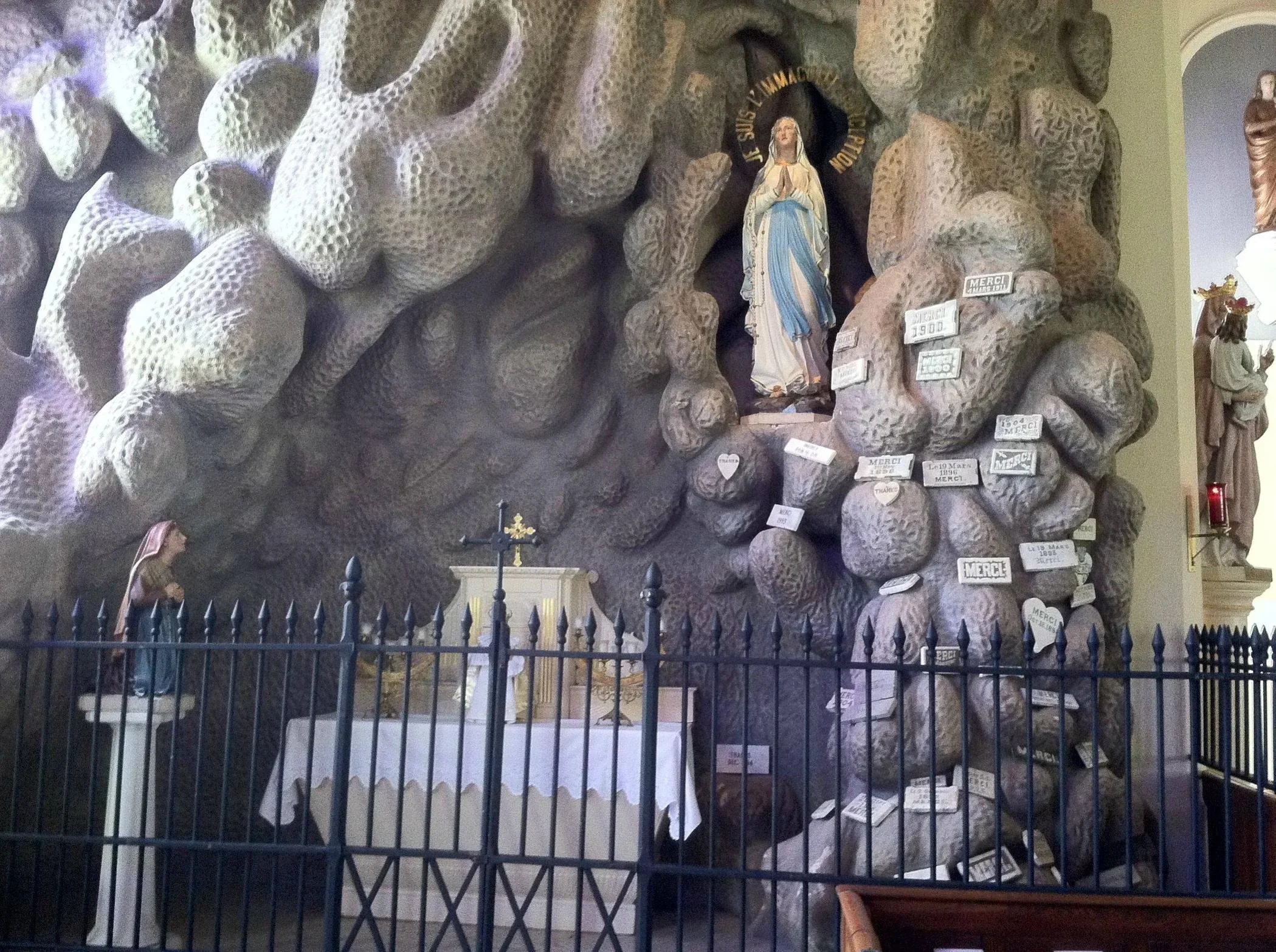 Mud, Sweat, and Tears: The Lourdes Grotto at the Mother Church of the Acadians
