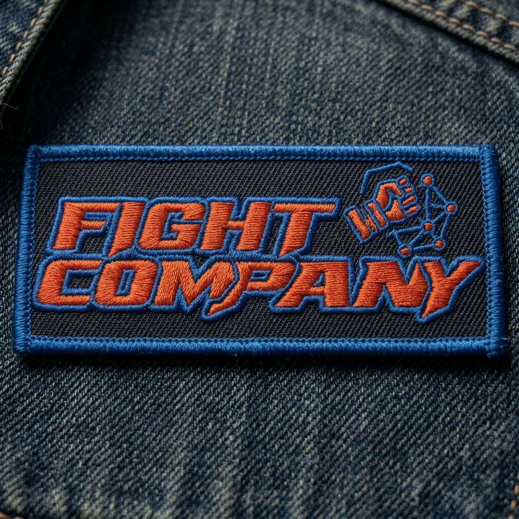 2x5 Embroidered patch