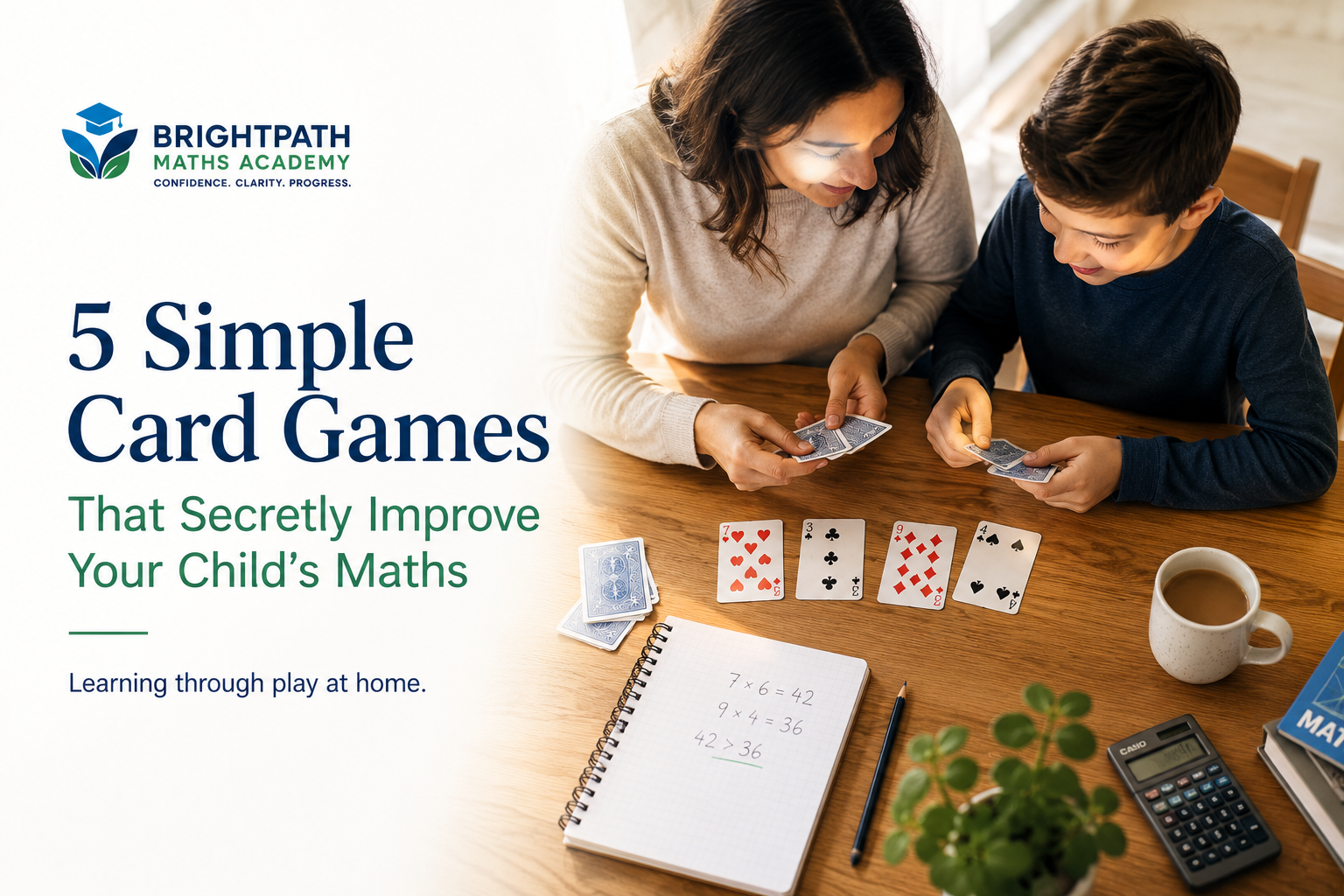 5 Simple Card Games That Secretly Improve Your Child's Maths