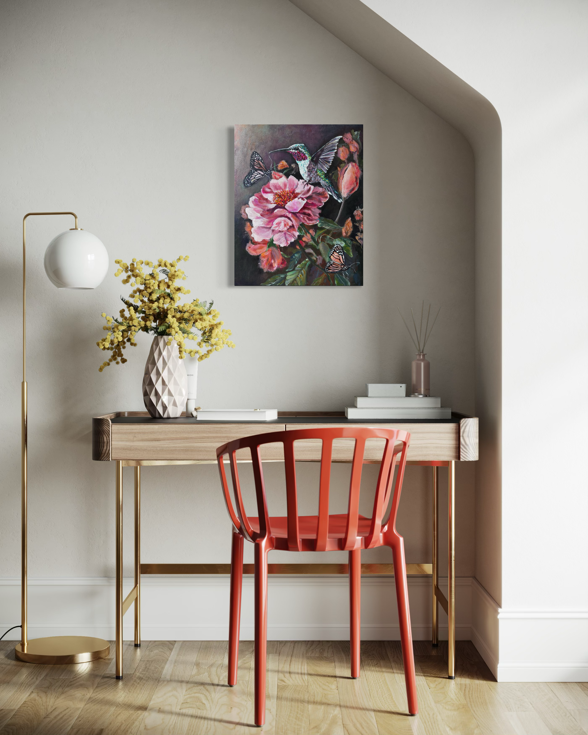 hummingbird-floral-painting-anitha-iyer6