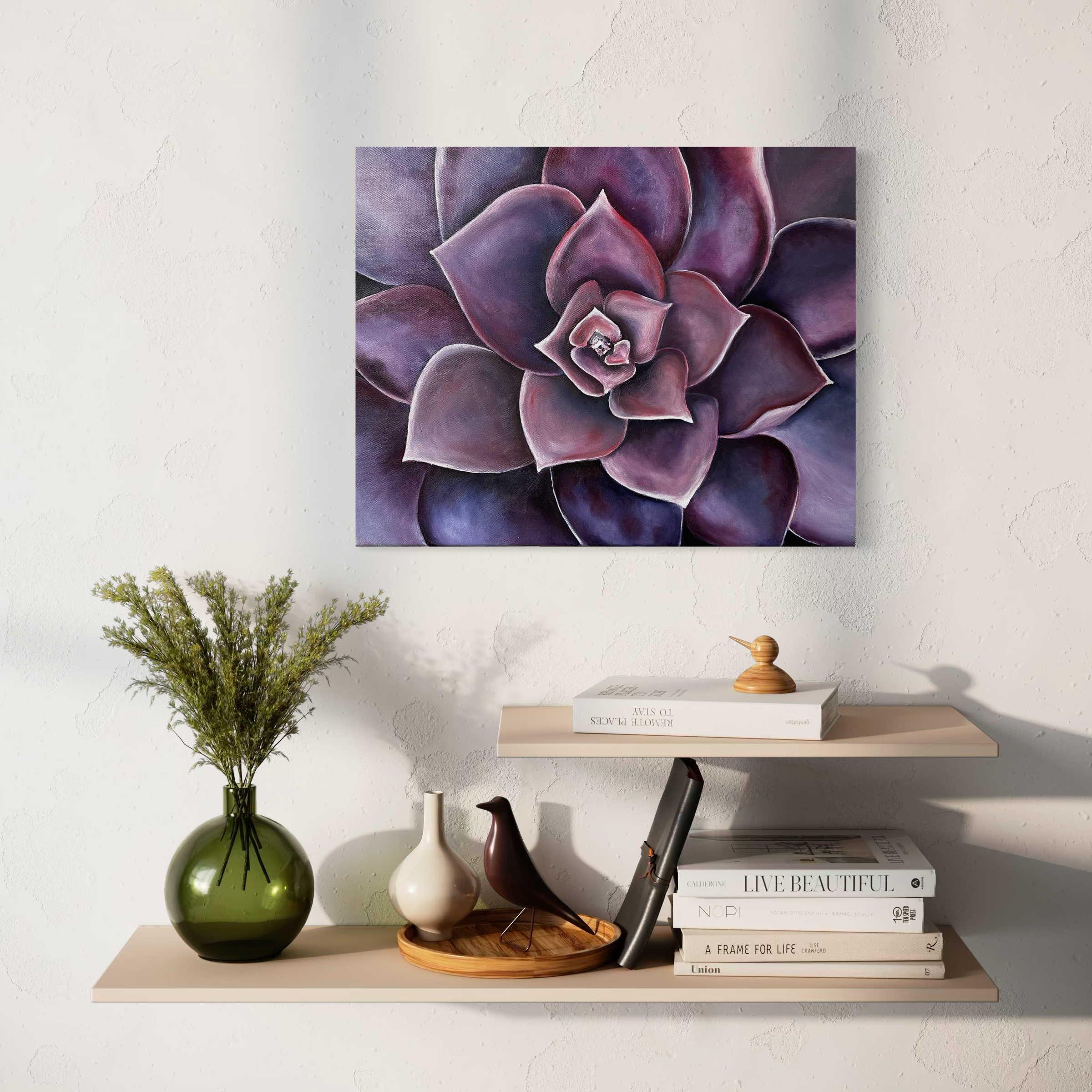 amethyst-succulent-oil-painting-anitha-iyer5