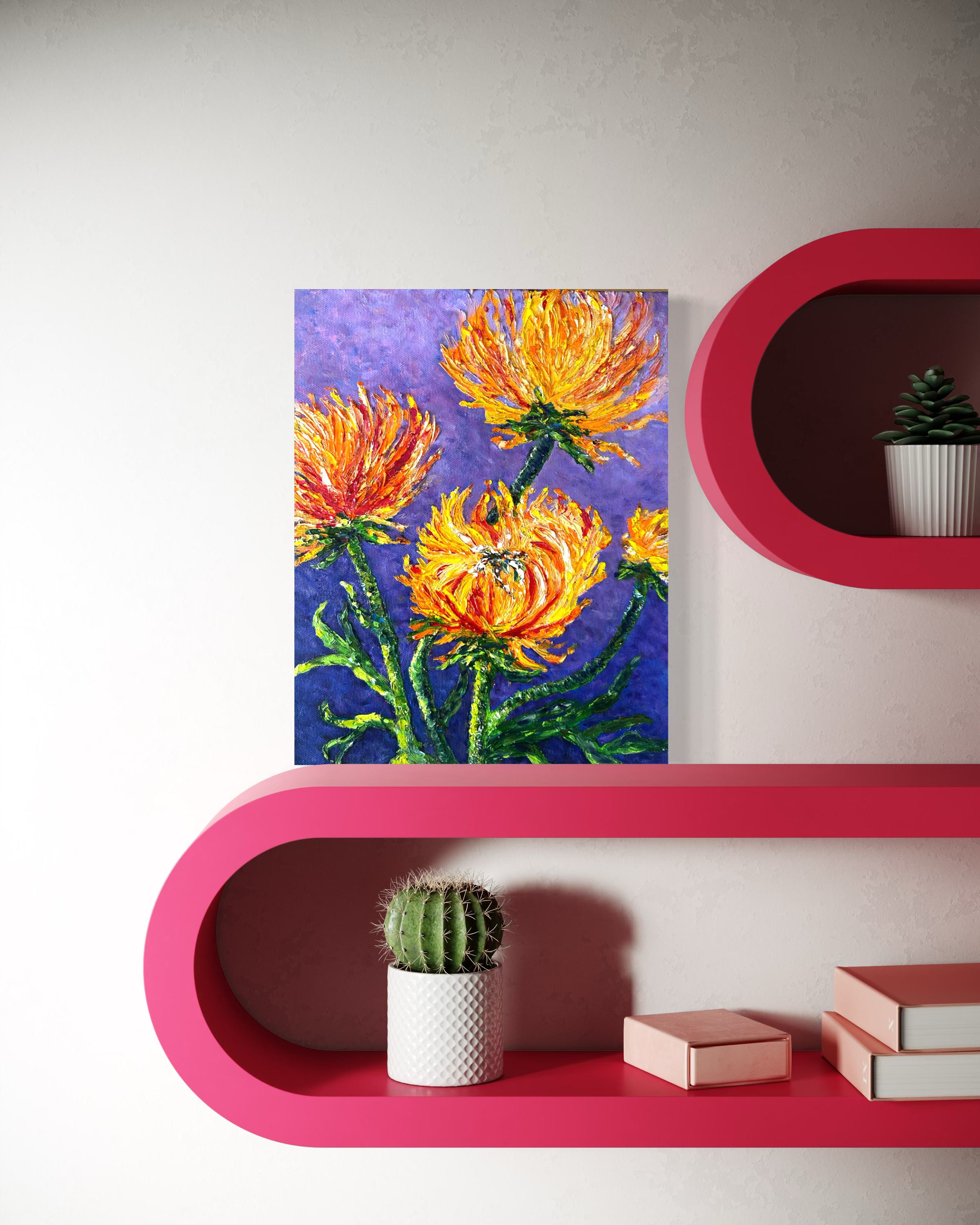 Wild-radiance-floral-oil-painting-chrysanthemum-anitha-iyer6