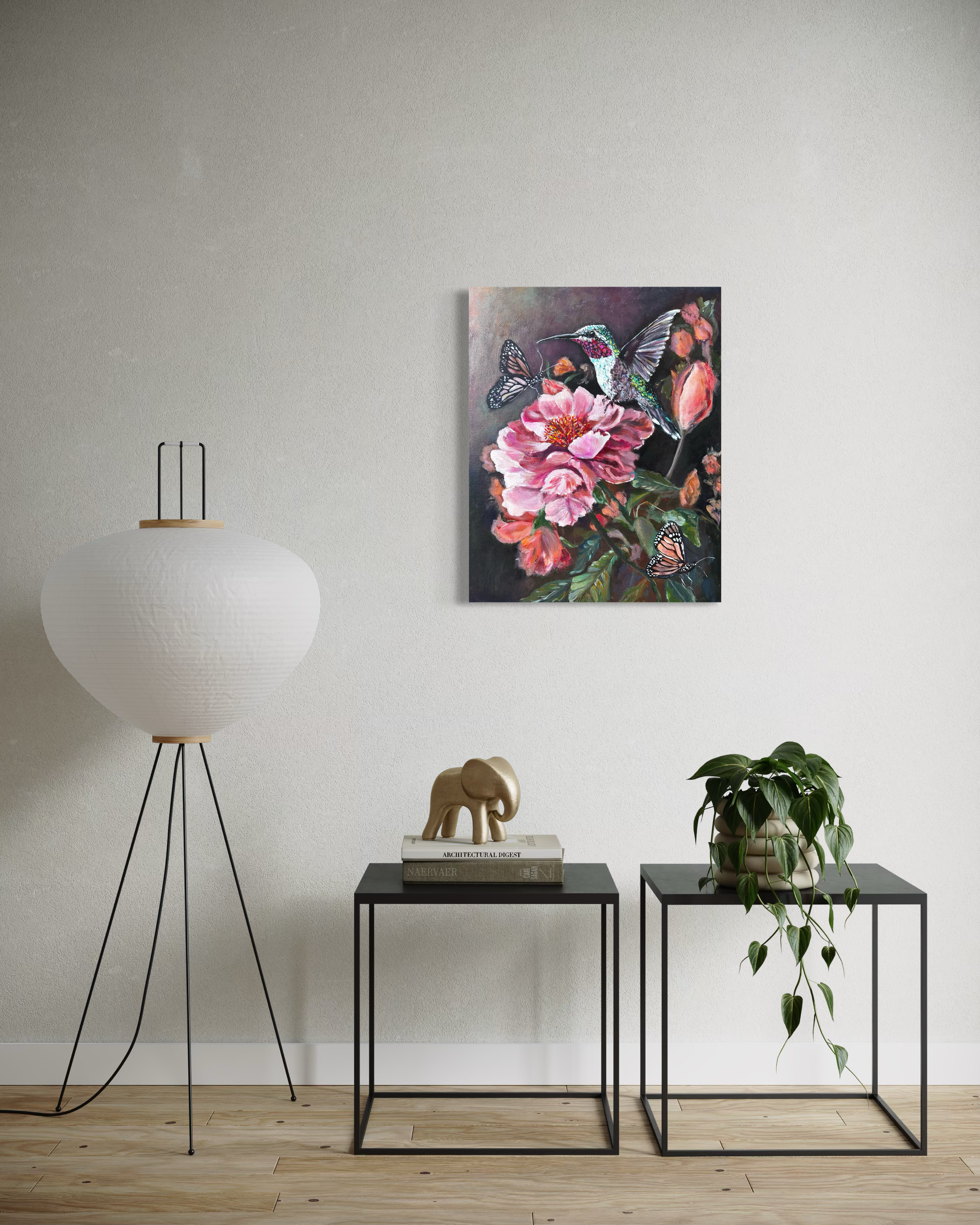 hummingbird-floral-painting-anitha-iyer8