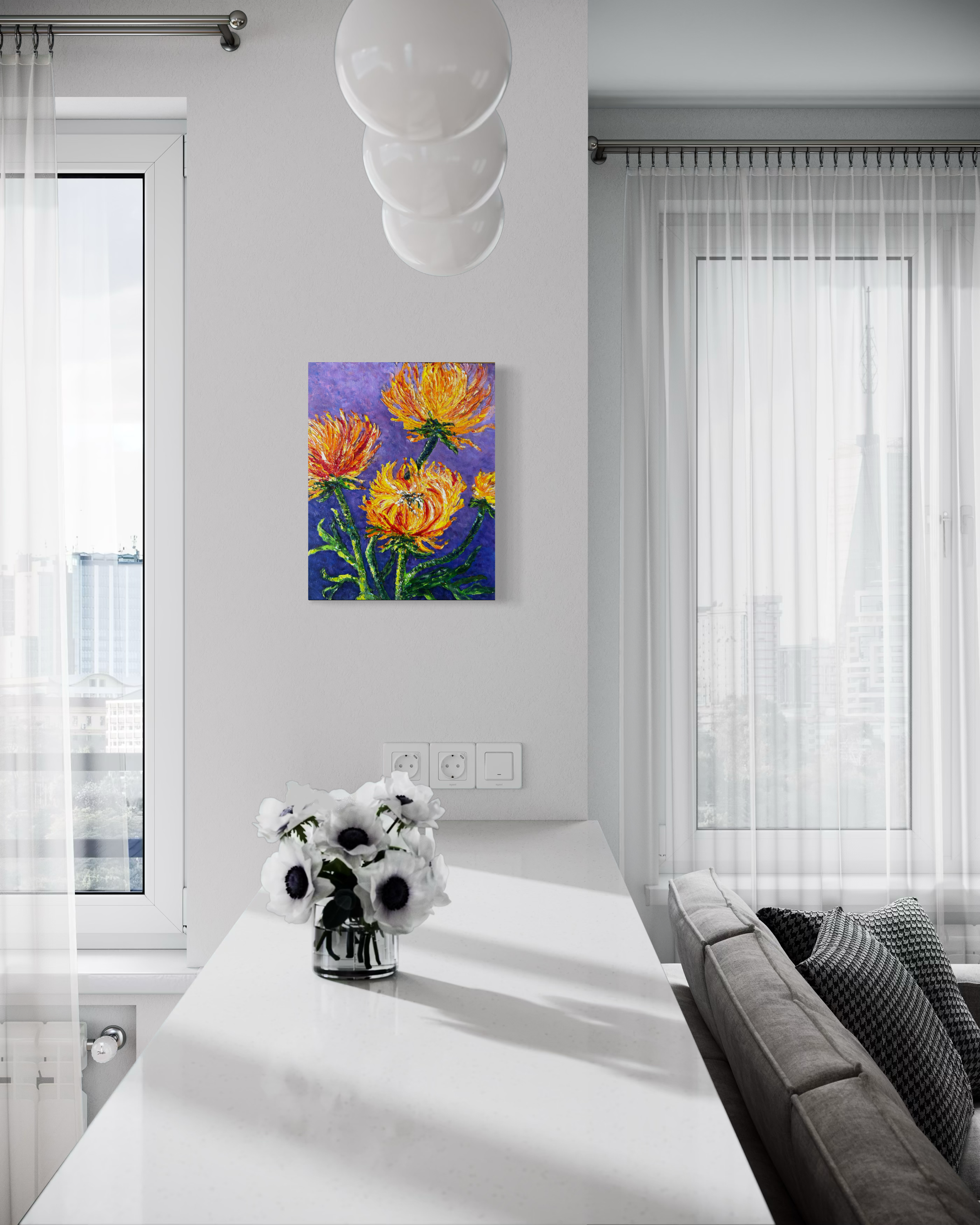 Wild-radiance-floral-oil-painting-chrysanthemum-anitha-iyer5
