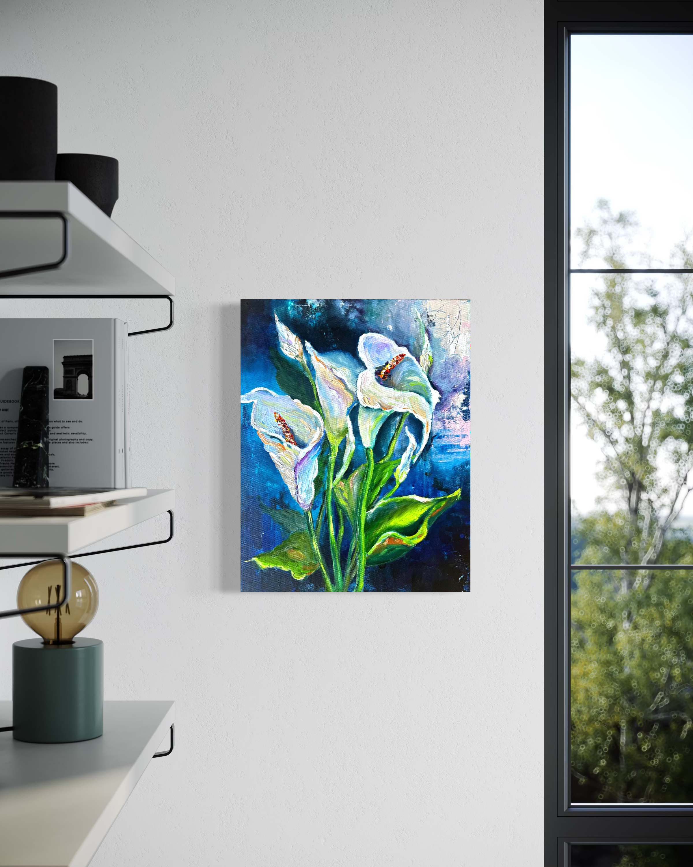 Velvet Bloom-floral-oil-painting-calla-lily-by-San-Francisco-artist-anitha-iyer4