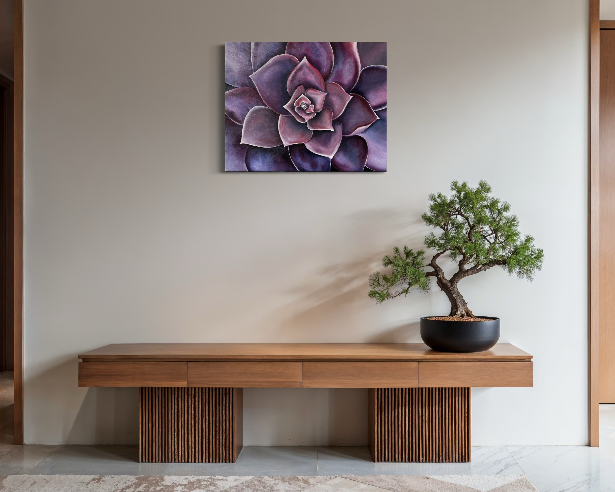 amethyst-succulent-oil-painting-anitha-iyer6