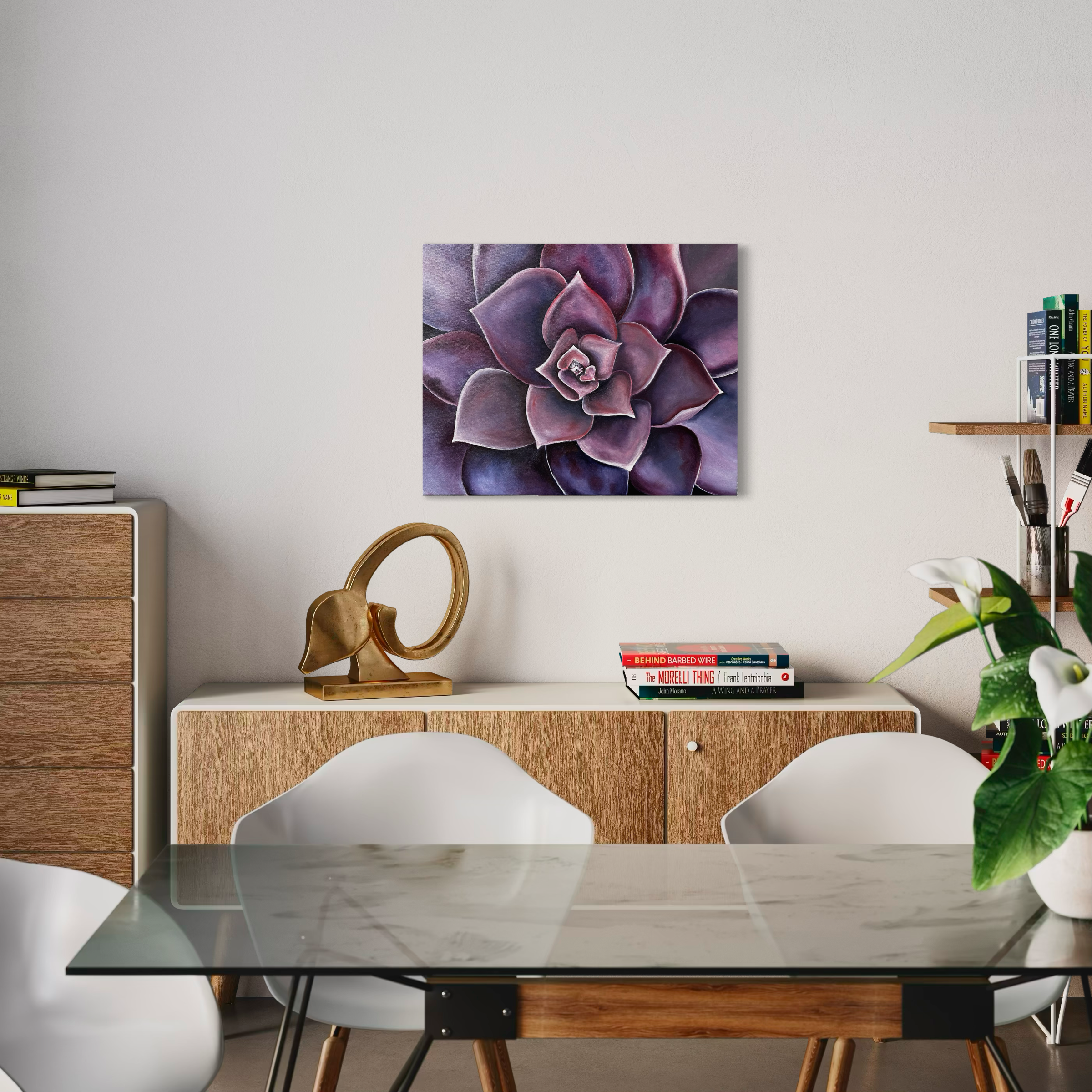 amethyst-succulent-oil-painting-anitha-iyer1
