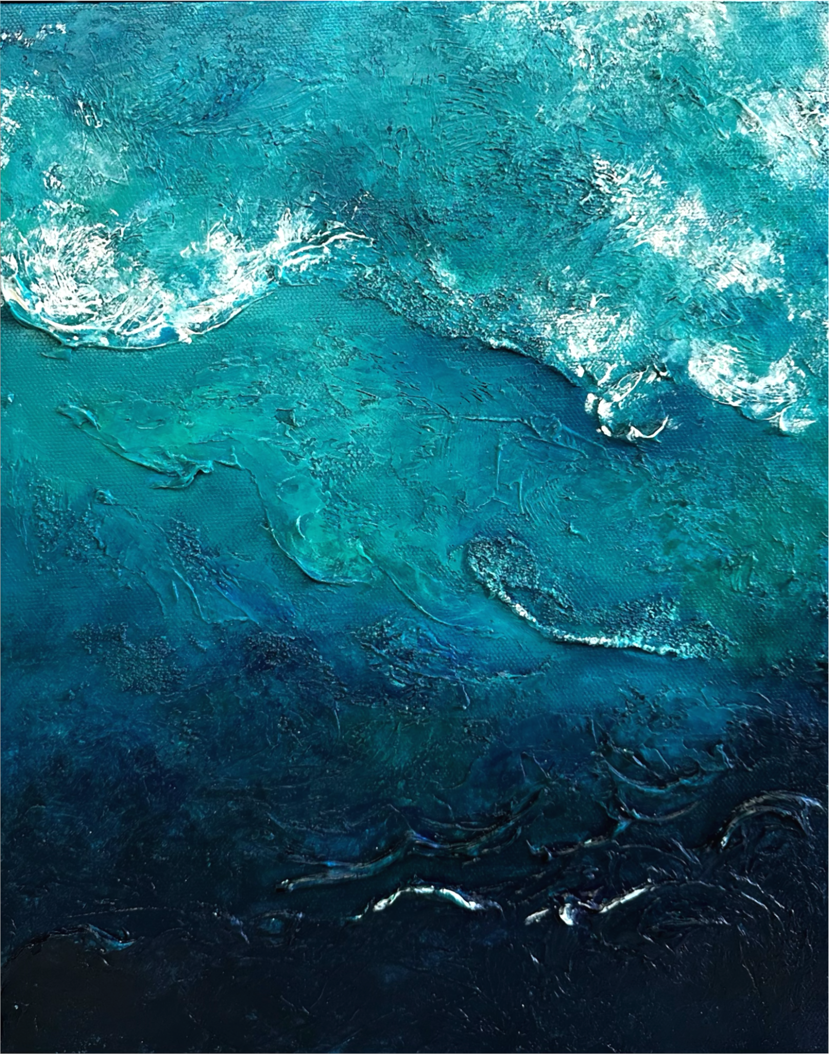 Finding-the-flow-blue-abstract-water-painting-anitha-iyer1