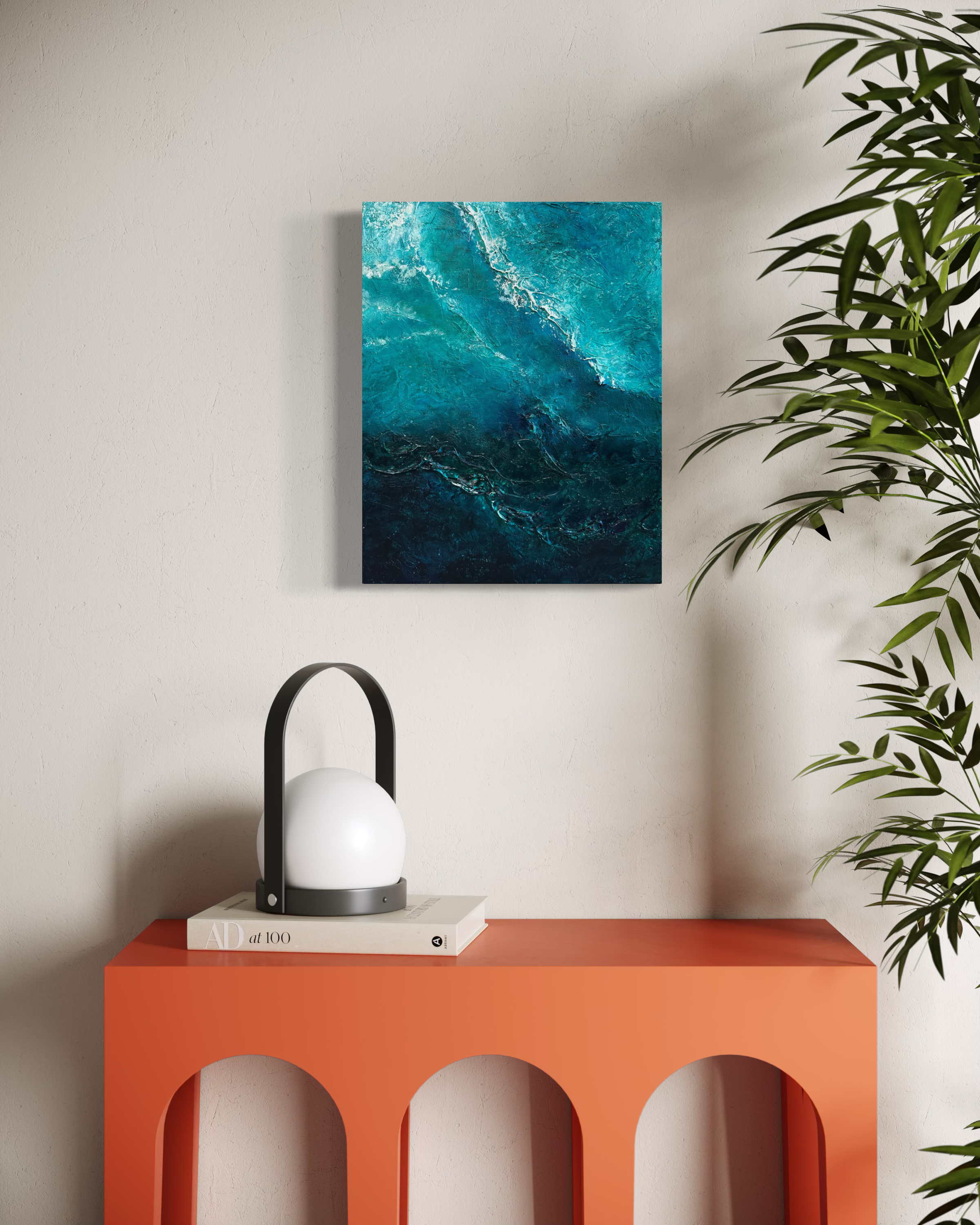 Returning-to-flow-blue-abstract-water-painting-anitha-iyer3