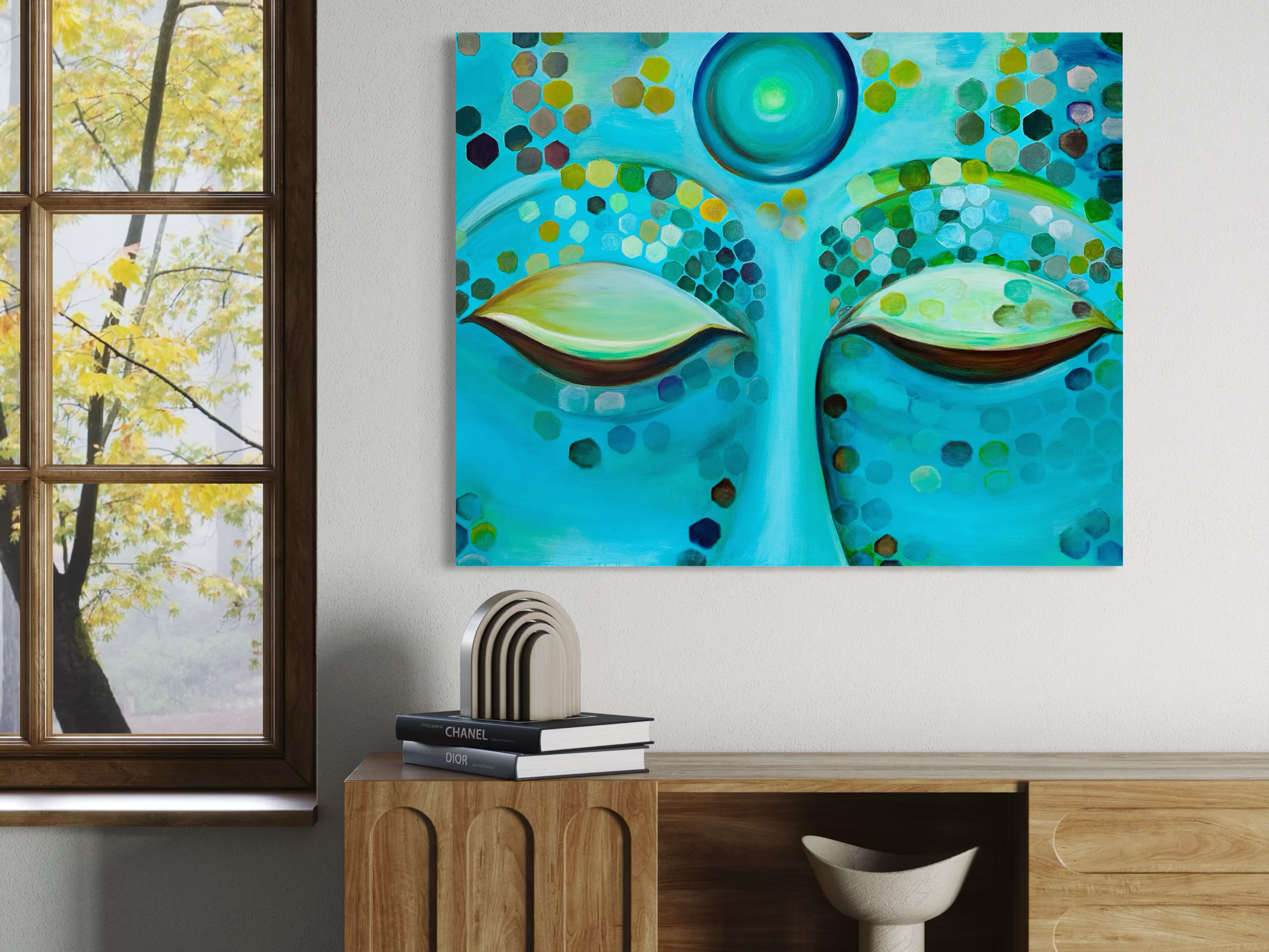 Tranquility-anitha-iyer-oil-painting6