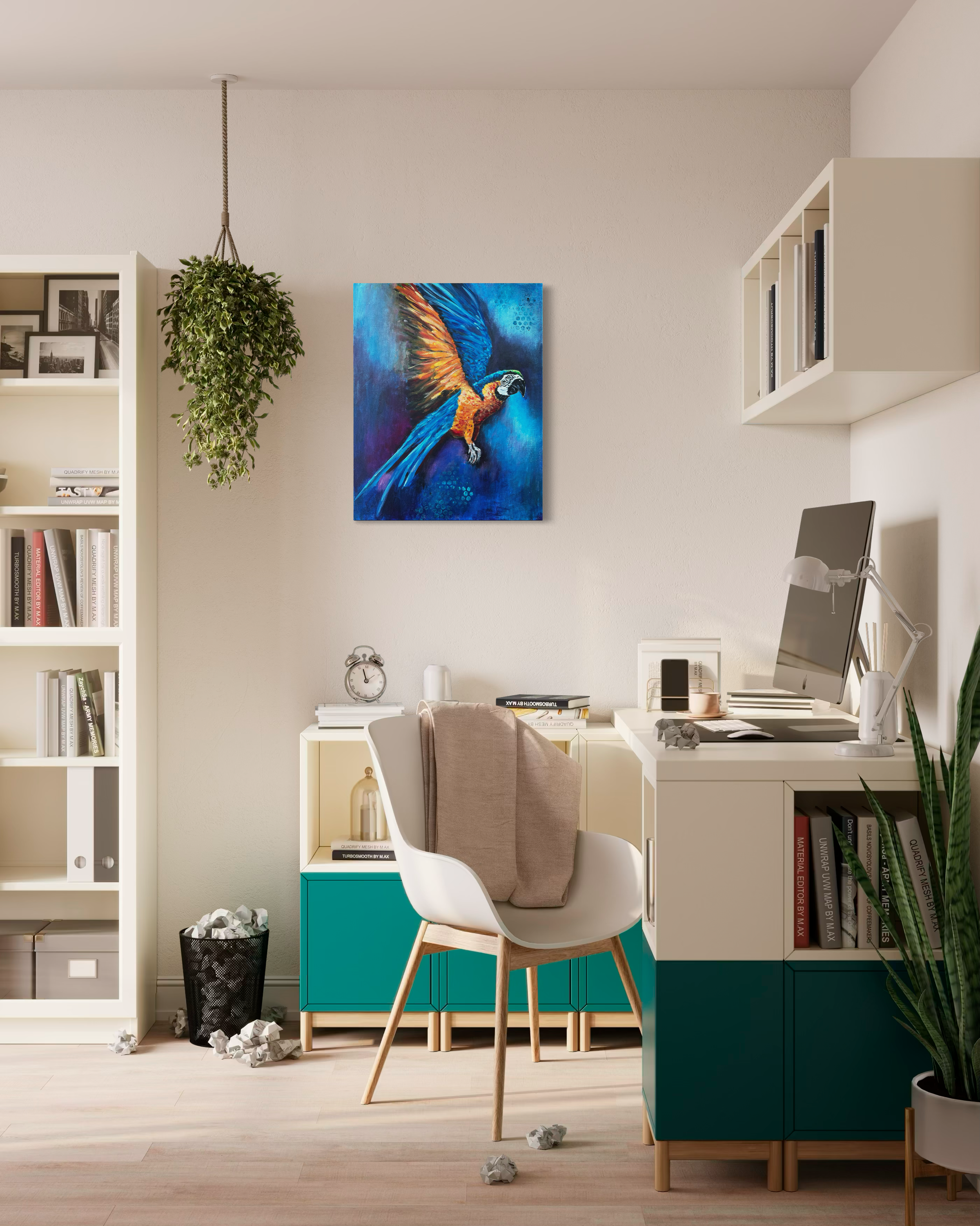 Feisty-Zulee-bird-painting-anitha-iyer6