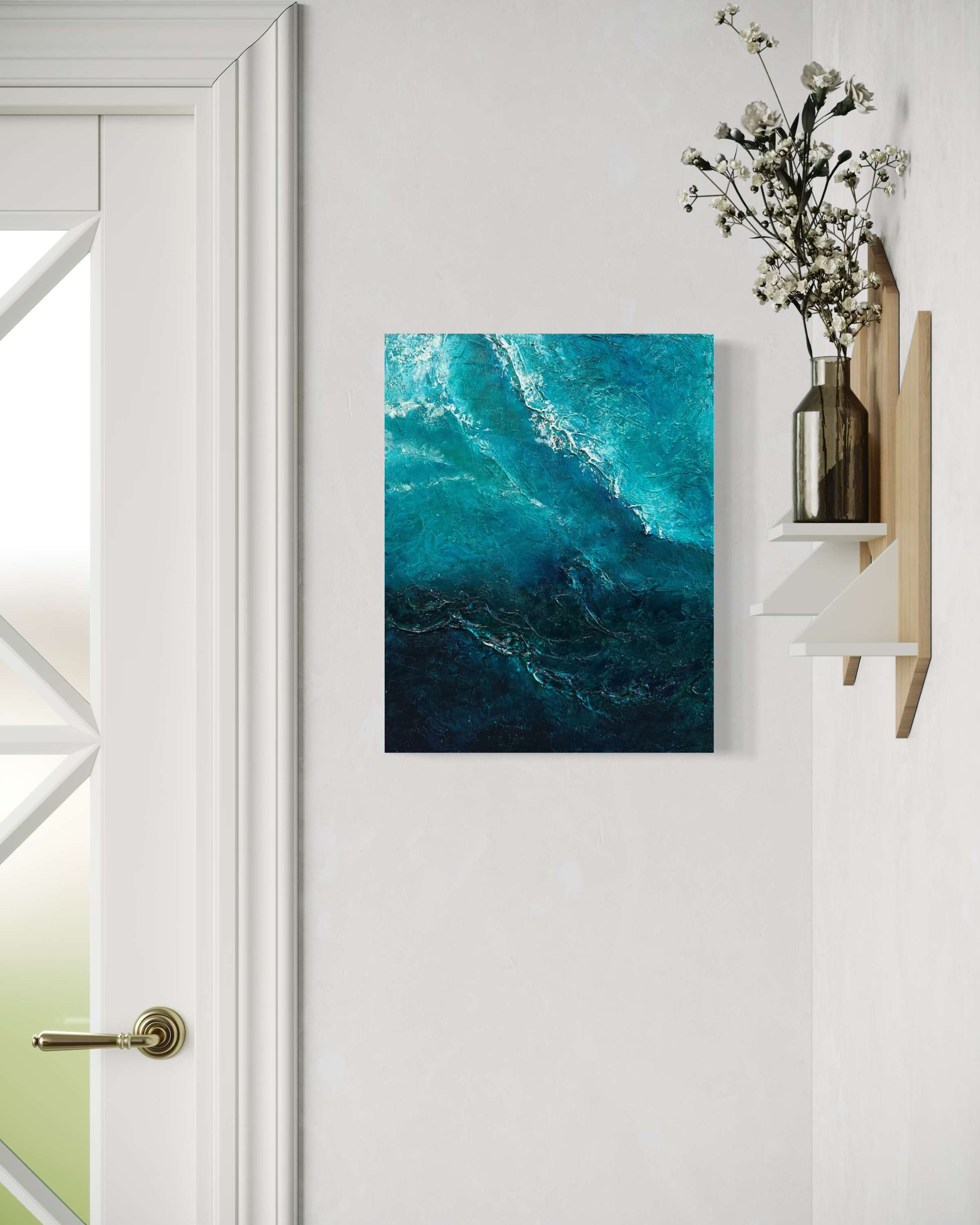 Returning-to-flow-blue-abstract-water-painting-anitha-iyer4