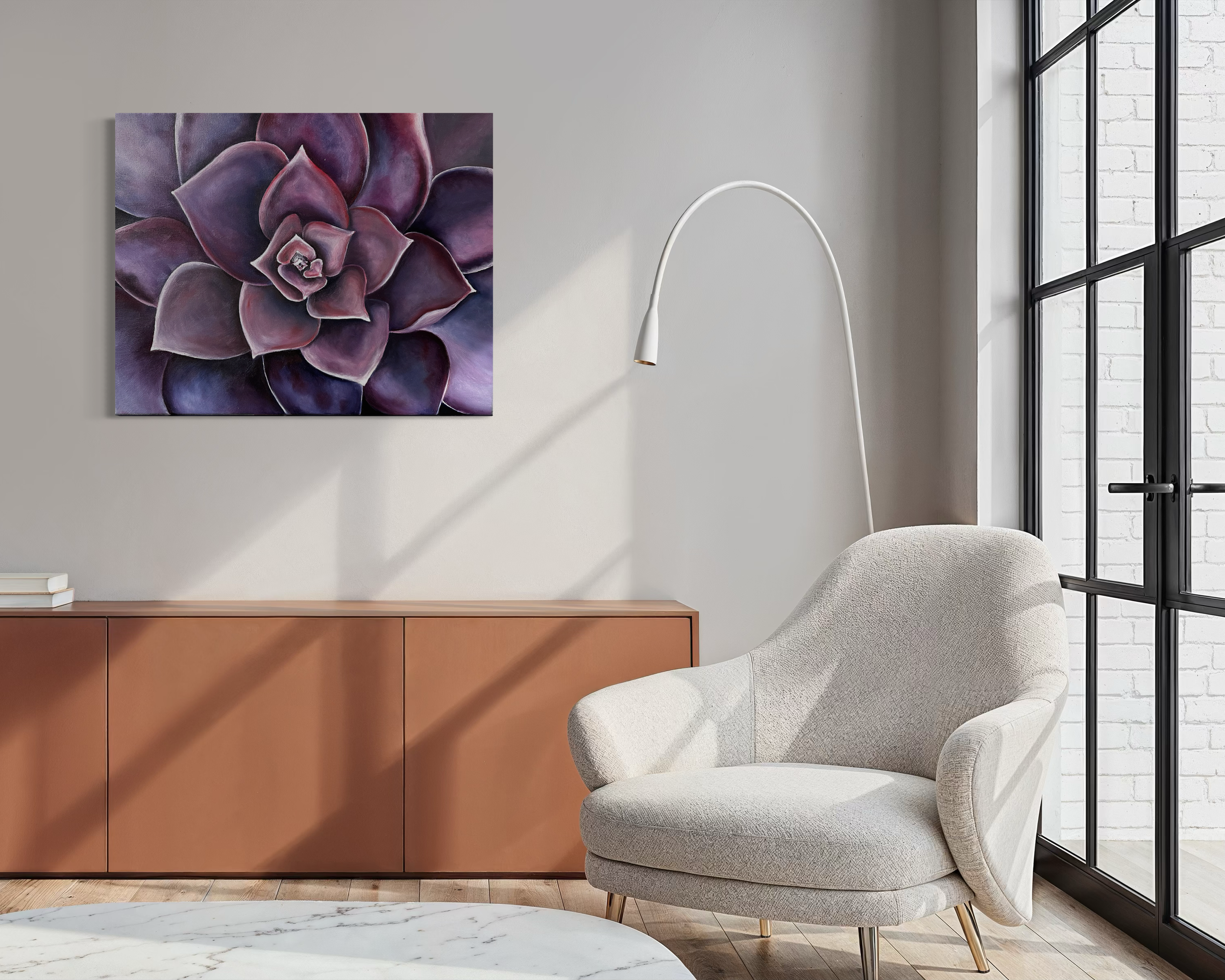 amethyst-succulent-oil-painting-anitha-iyer3