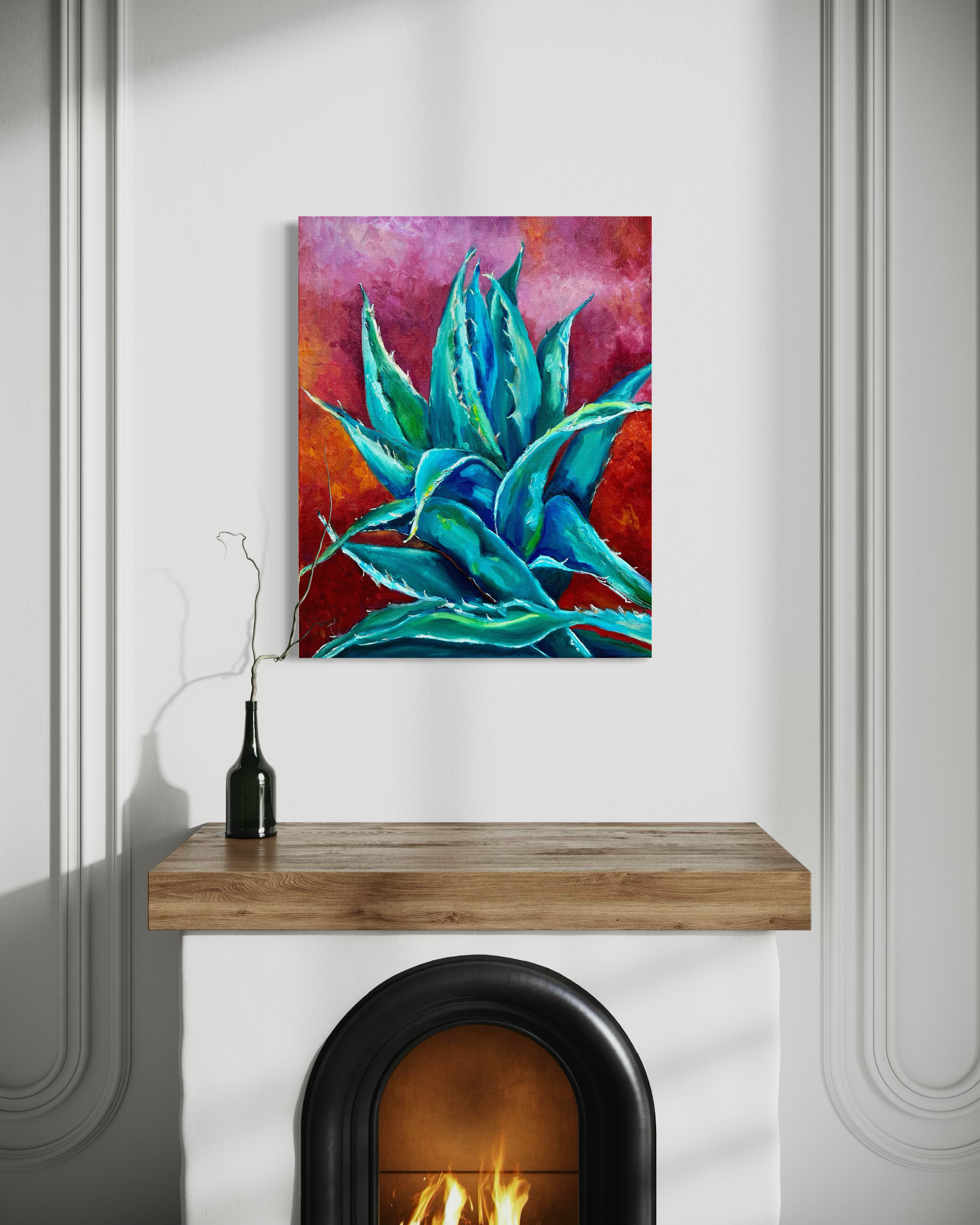 Agave-expressive-oil-painting-anitha-iyer-6