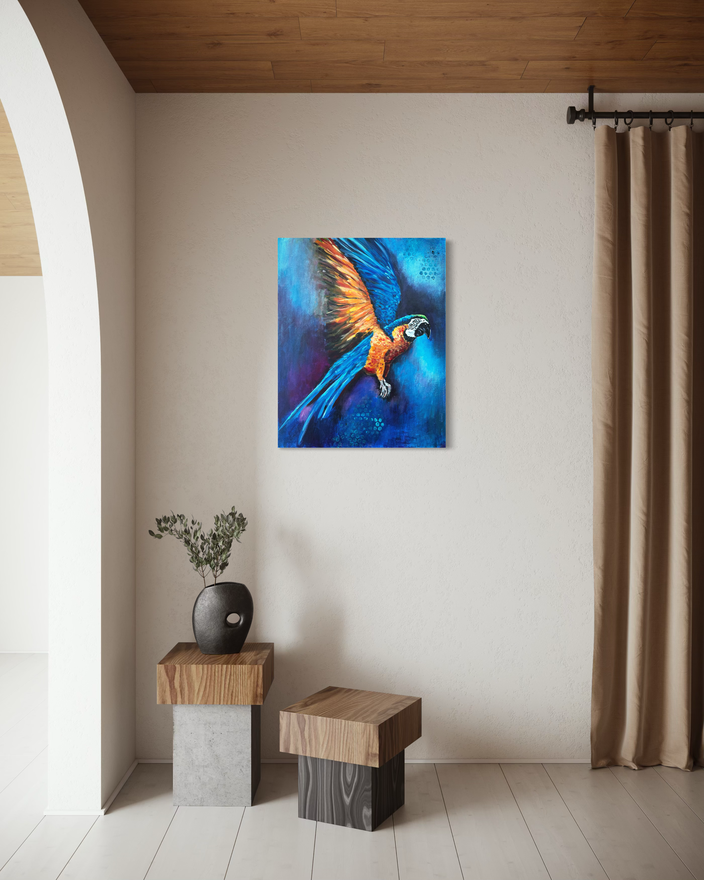 Feisty-Zulee-bird-painting-anitha-iyer8