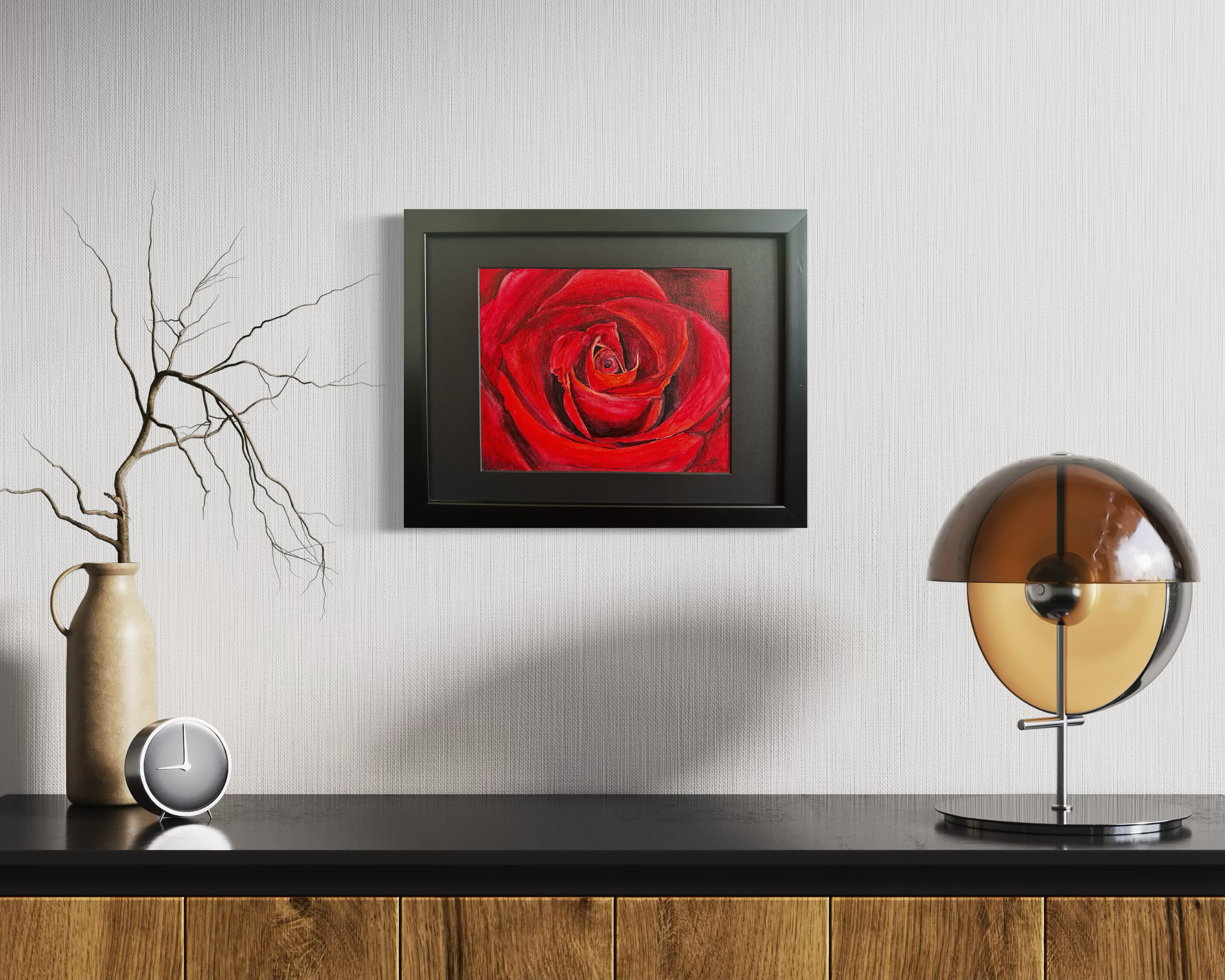 water-color-painting-red-rose-anitha-iyer3
