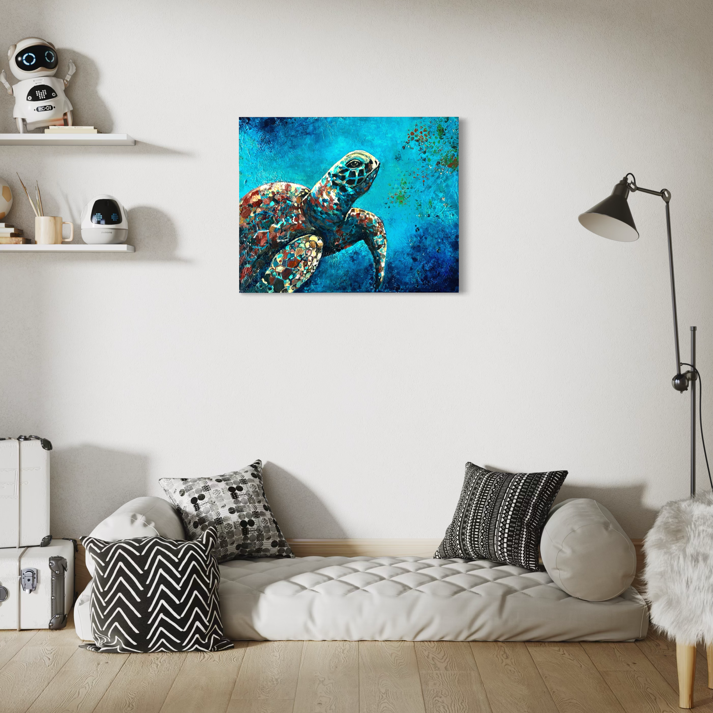 shell-yeah-sea-turtle-painting-anitha-iyer5