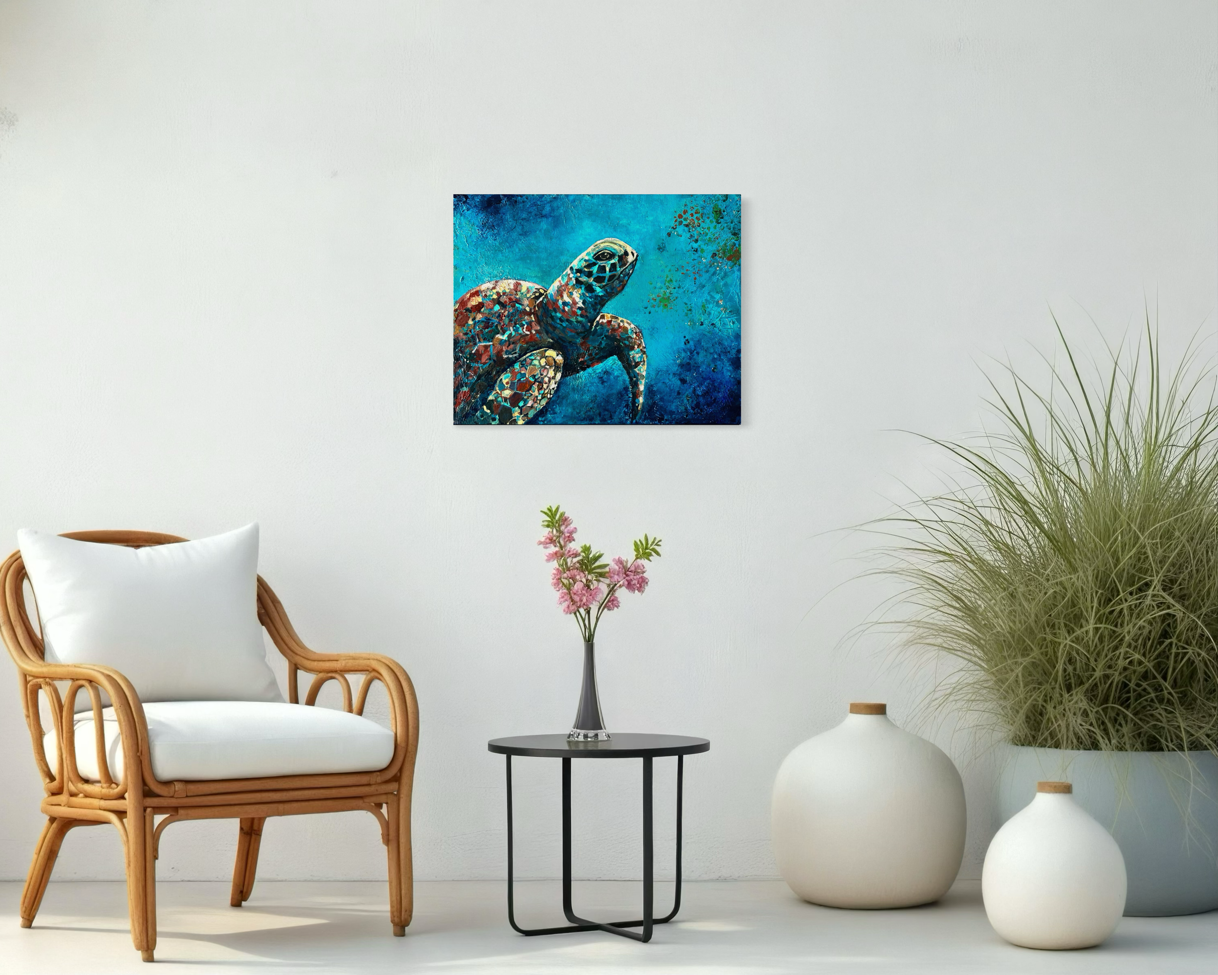 shell-yeah-sea-turtle-painting-anitha-iyer6