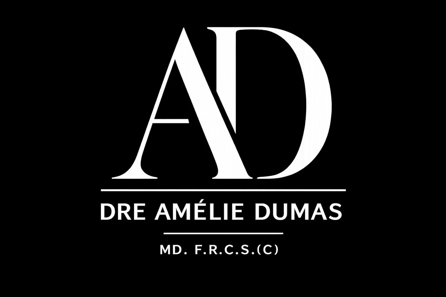 logo du docteure Amélie Dumas, chirurgie ésthetique à Québec