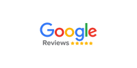 Google logo with colorful letters on a white background.