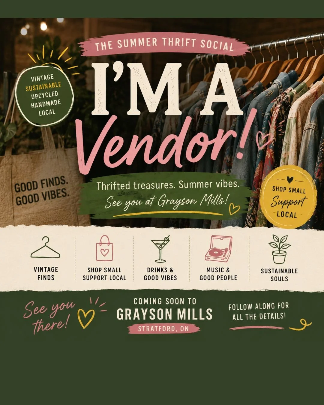 Thrifties Market &amp; Social at Grayson Mills in Stratford
