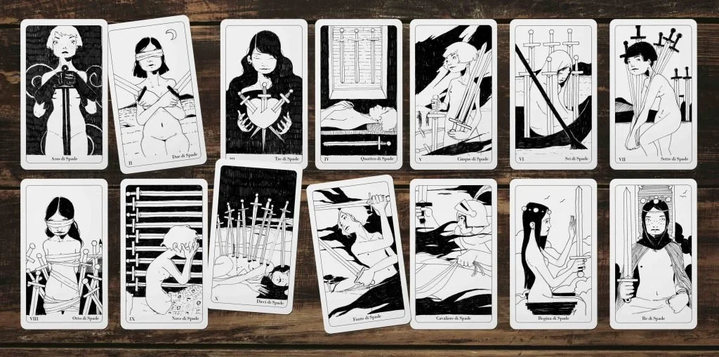 Significato delle Spade degli Arcani Minori nei Tarocchi